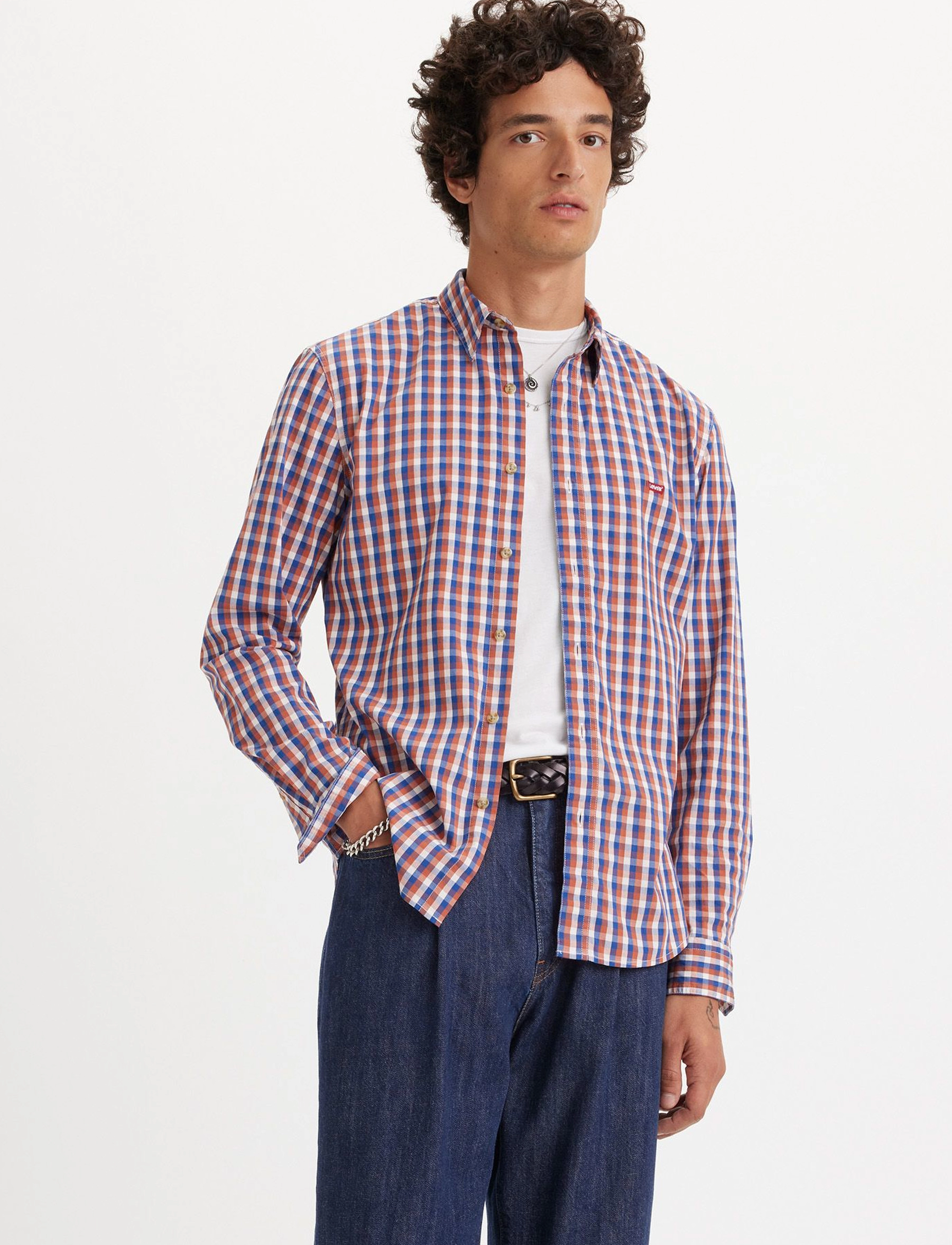 Levi's® - LS BATTERY SHIRT SLIM APOLL - multi-color - 3