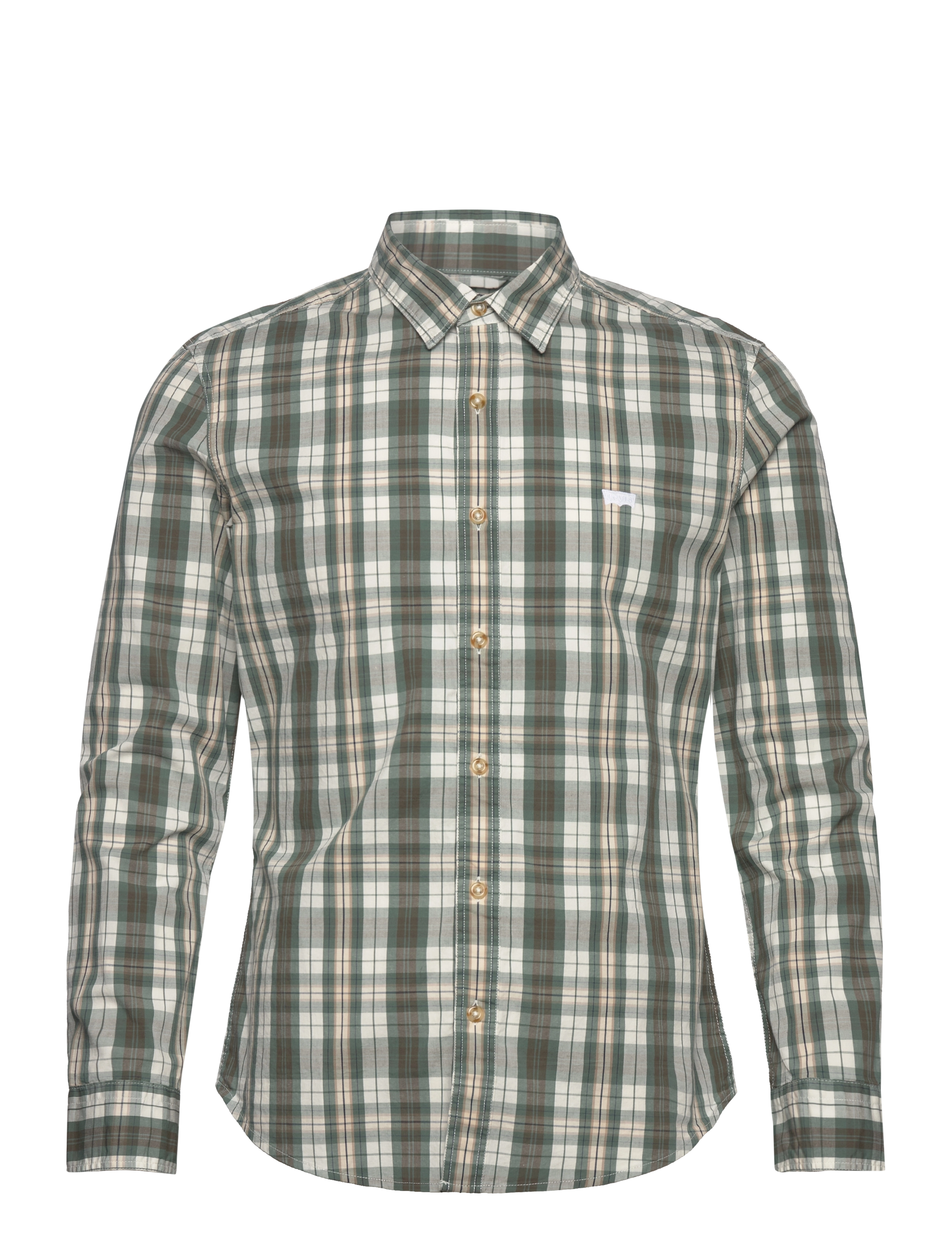 Levi's® - LS BATTERY SHIRT SLIM MICAH - greens - 1
