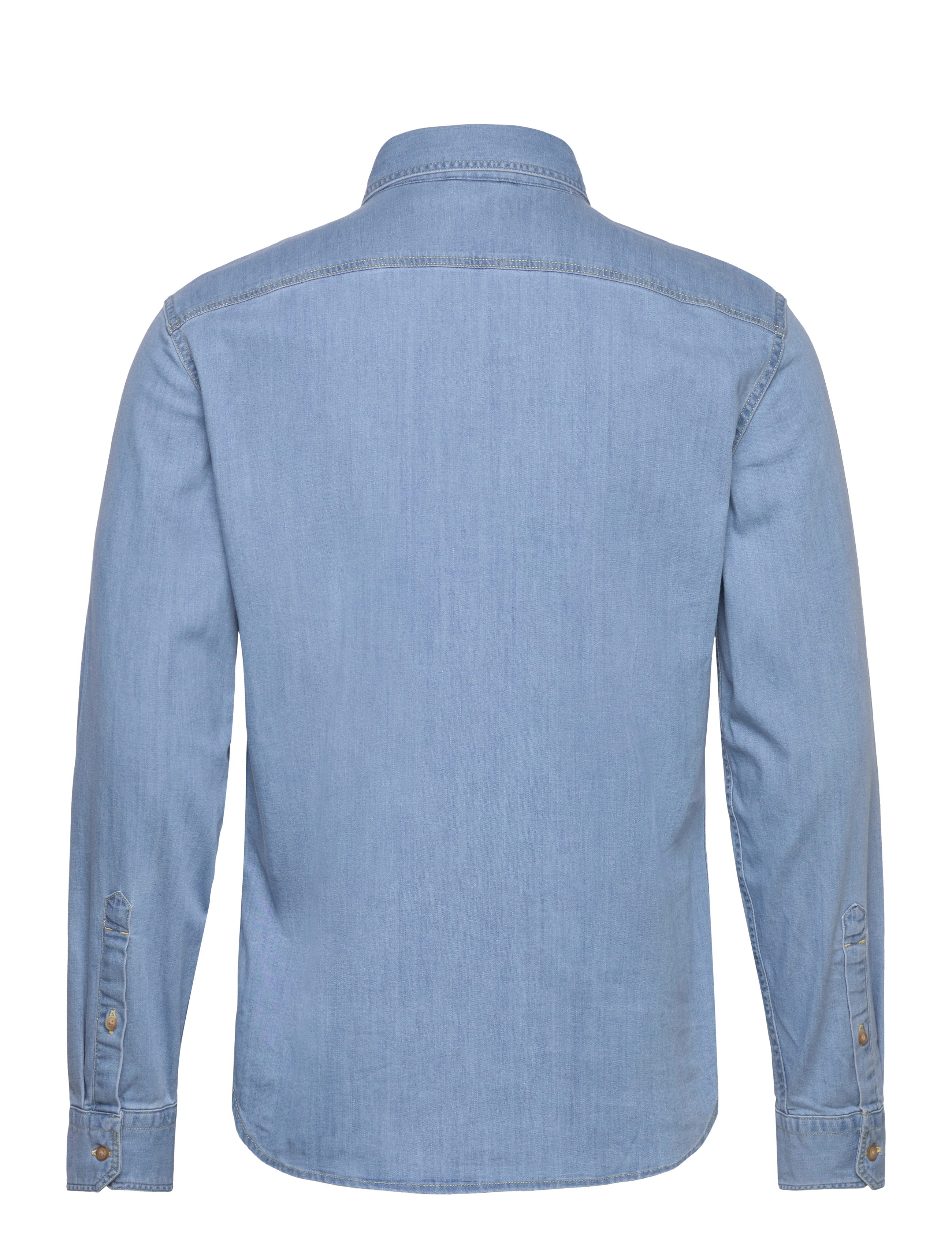 Levi's® - LS BATTERY HM SHIRT SLIM OSBOR - džinsiniai marškiniai - light indigo - flat finis - 2