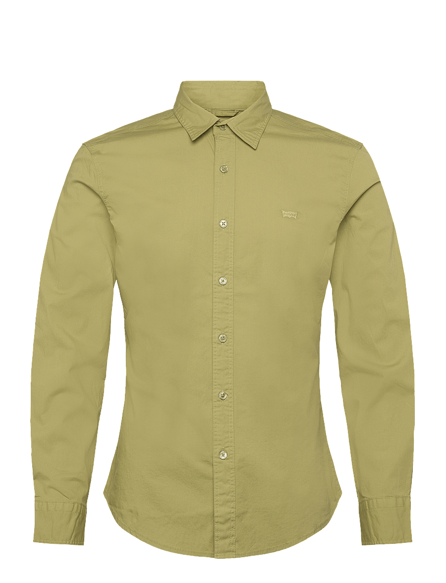 Levi's® - LS BATTERY HM SHIRT SLIM SAGE - freizeithemden - greens - 1