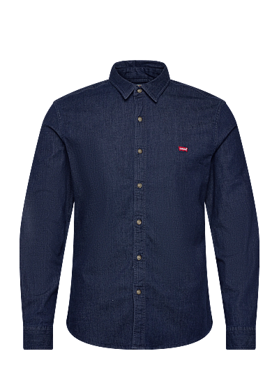 Levi's® LS BATTERY HM SHIRT SLIM MOOKI - Levi's® - DARK INDIGO - WORN IN / navy