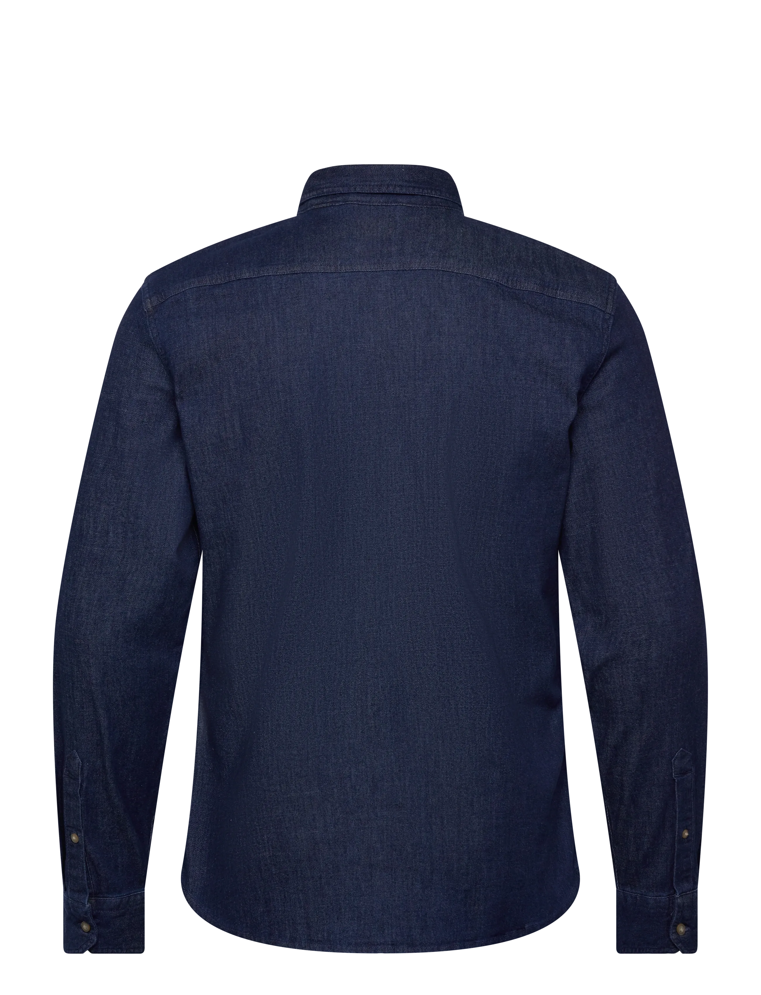 Levi's® - LS BATTERY HM SHIRT SLIM MOOKI - teksasärgid - dark indigo - worn in - 2