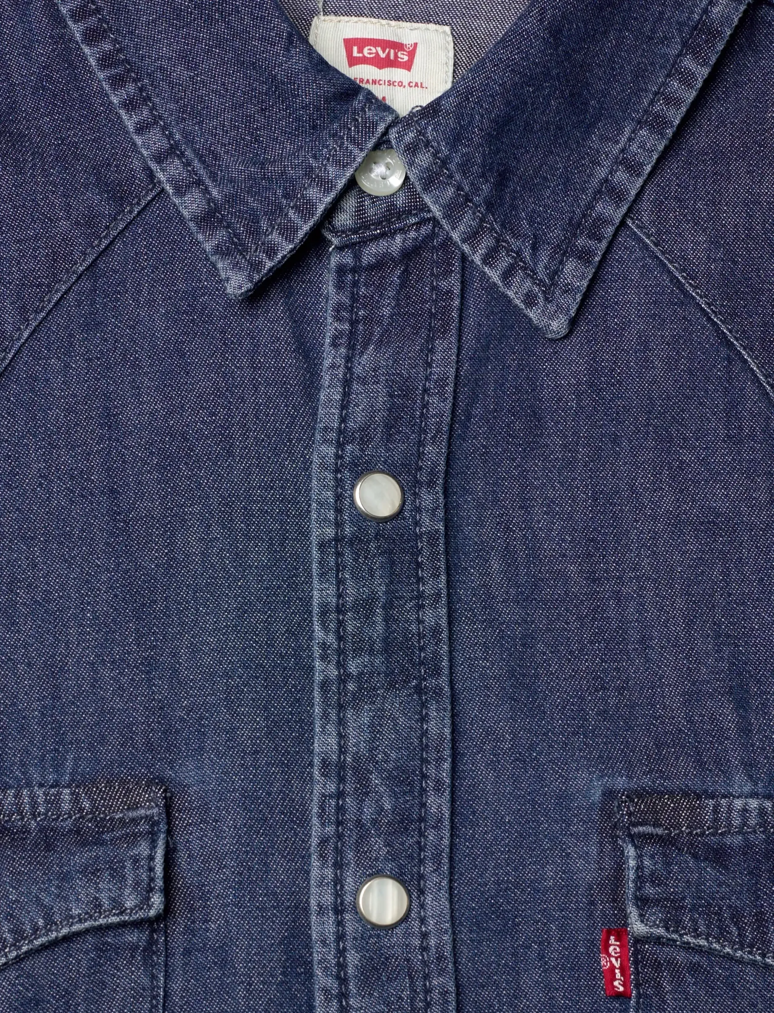 Levi's® - SS CLASSIC WESTERN LAUREL DARK - gimtadienio dovanos - dark indigo - worn in - 5
