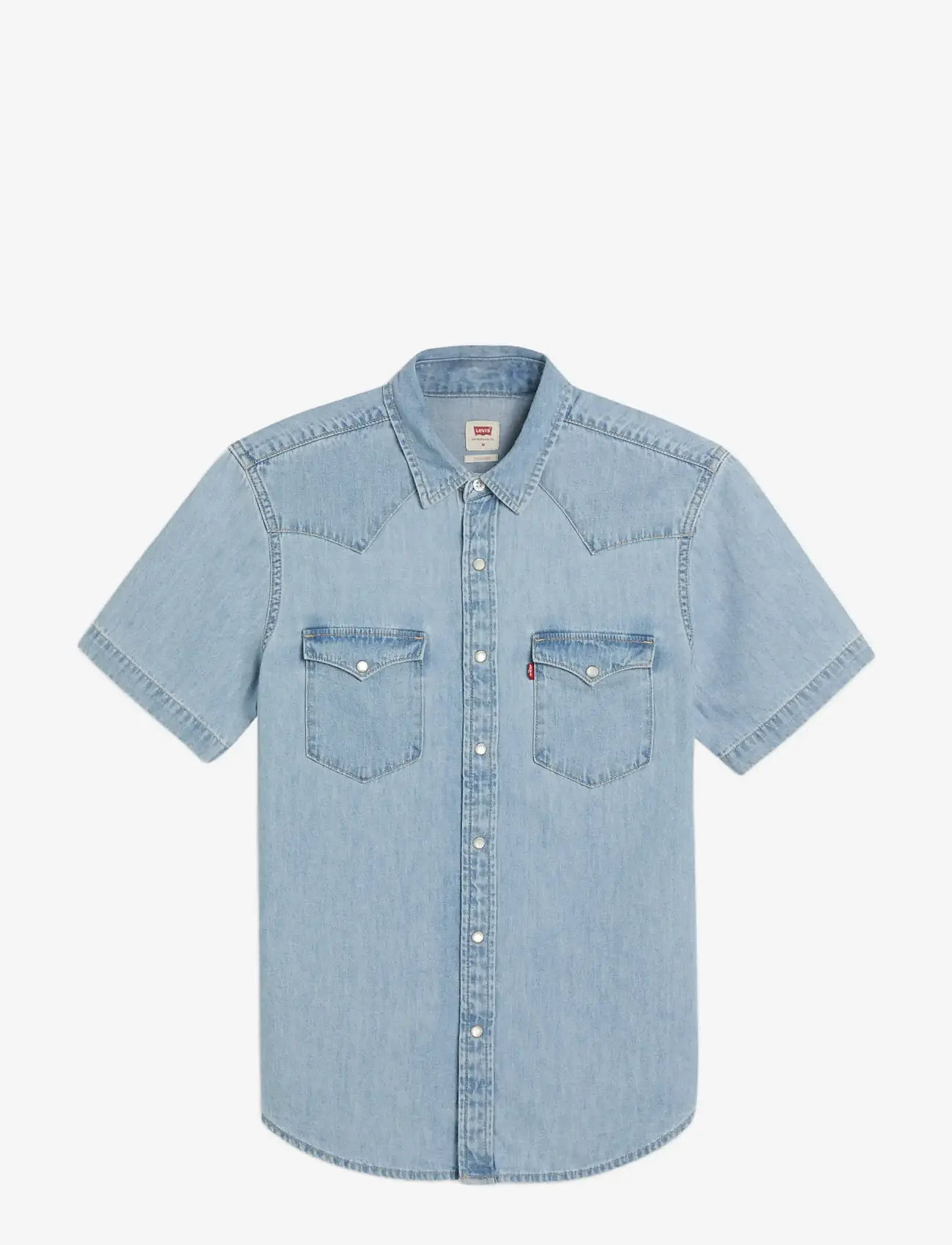 Levi's® - SS CLASSIC WESTERN FRANKLIN ST - teksasärgid - med indigo - flat finish - 0