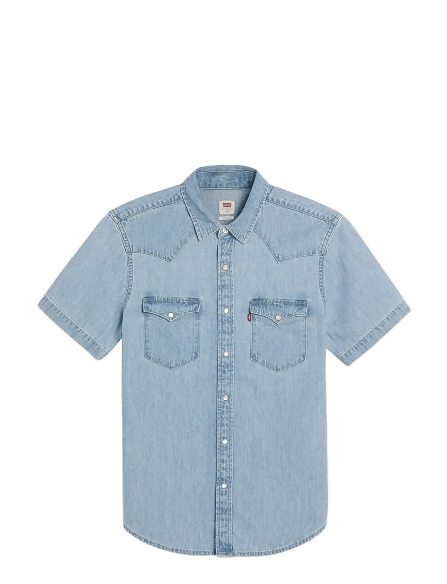 Levi's® - SS CLASSIC WESTERN FRANKLIN ST - denimskjorter - med indigo - flat finish - 0