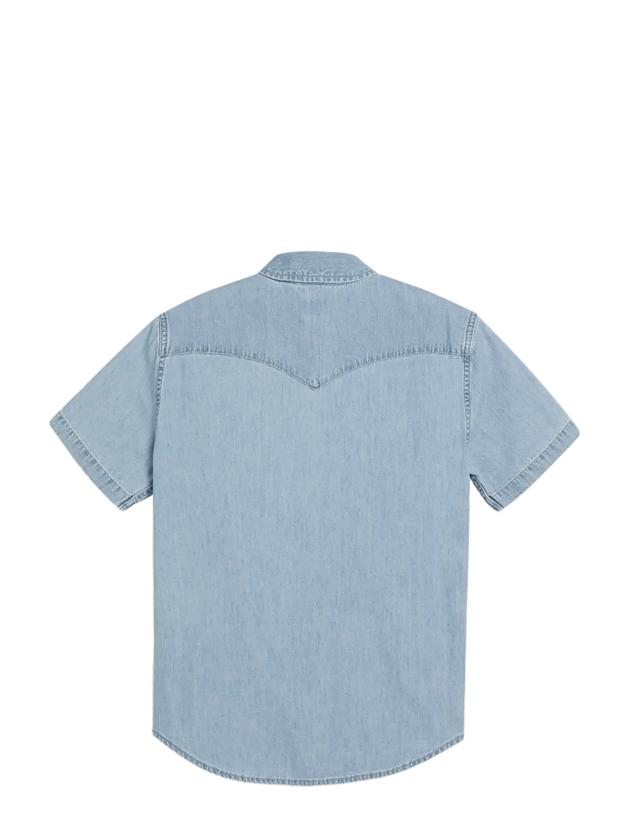 Levi's® - SS CLASSIC WESTERN FRANKLIN ST - denimskjorter - med indigo - flat finish - 1
