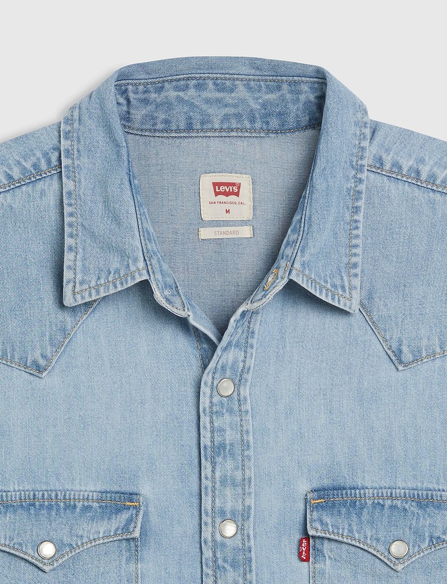 Levi's® - SS CLASSIC WESTERN FRANKLIN ST - denimskjorter - med indigo - flat finish - 2