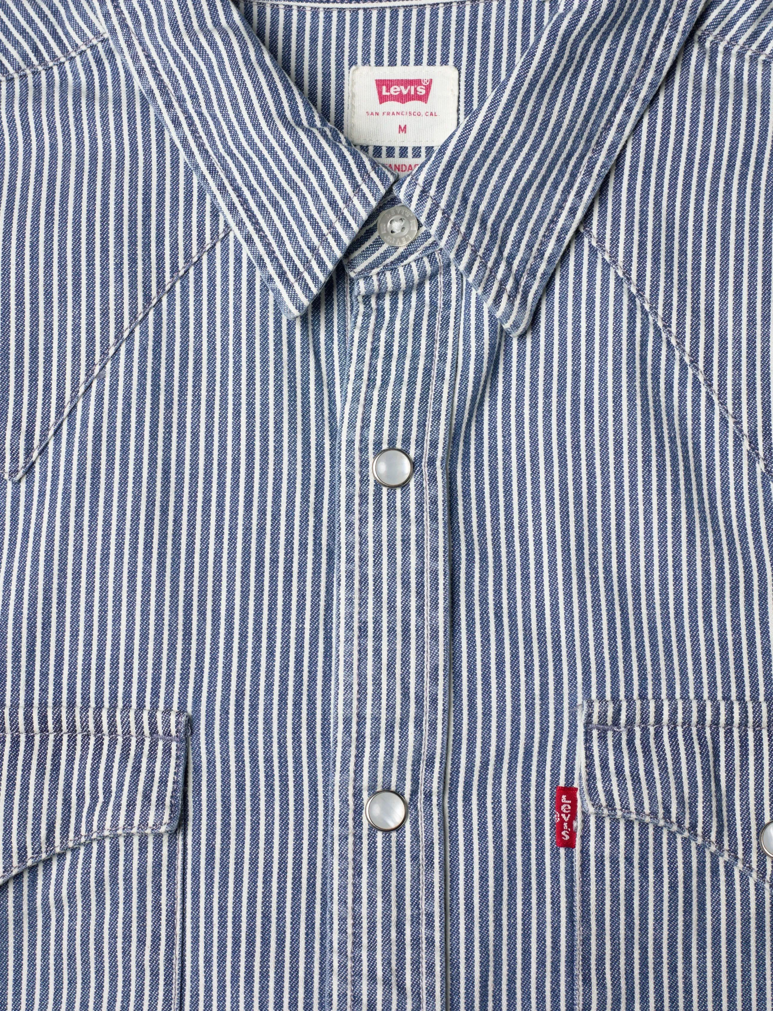Levi's® - SS CLASSIC WESTERN PICADILLY S - geburtstagsgeschenke - med indigo - worn in - 5