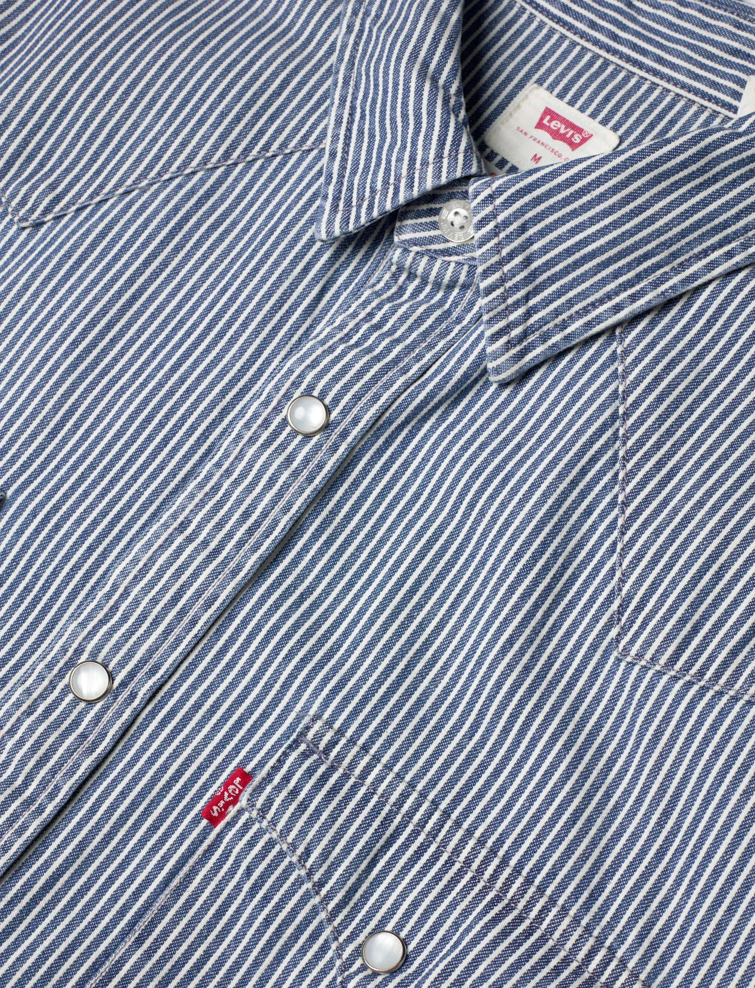 Levi's® - SS CLASSIC WESTERN PICADILLY S - fødselsdagsgaver - med indigo - worn in - 3