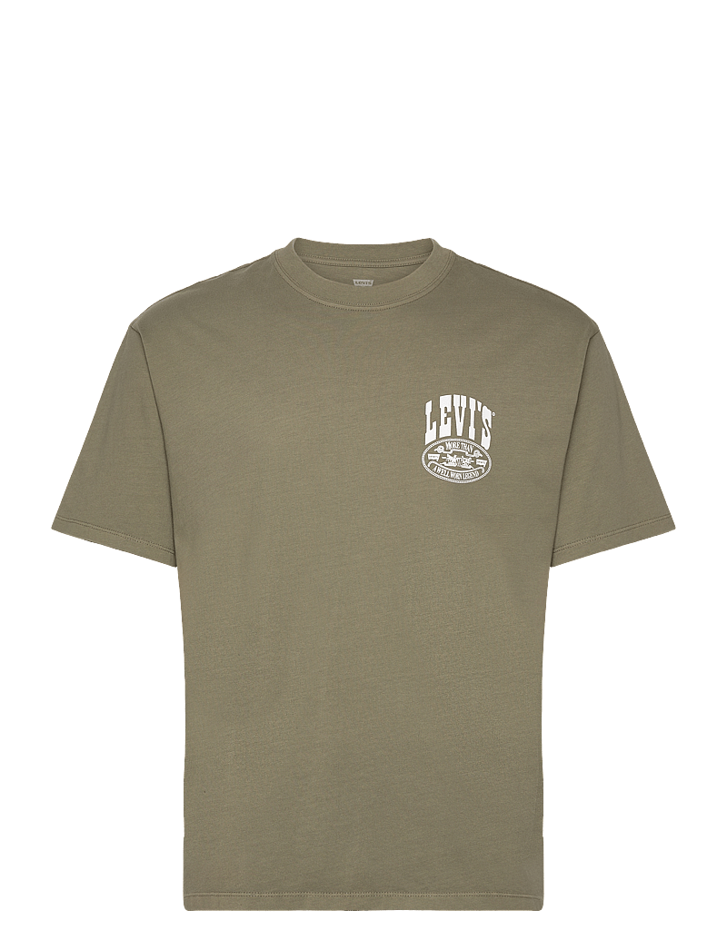 Levi's® - VINTAGE FIT GRAPHIC TEE CONCER - kurzärmelig - greens - 1