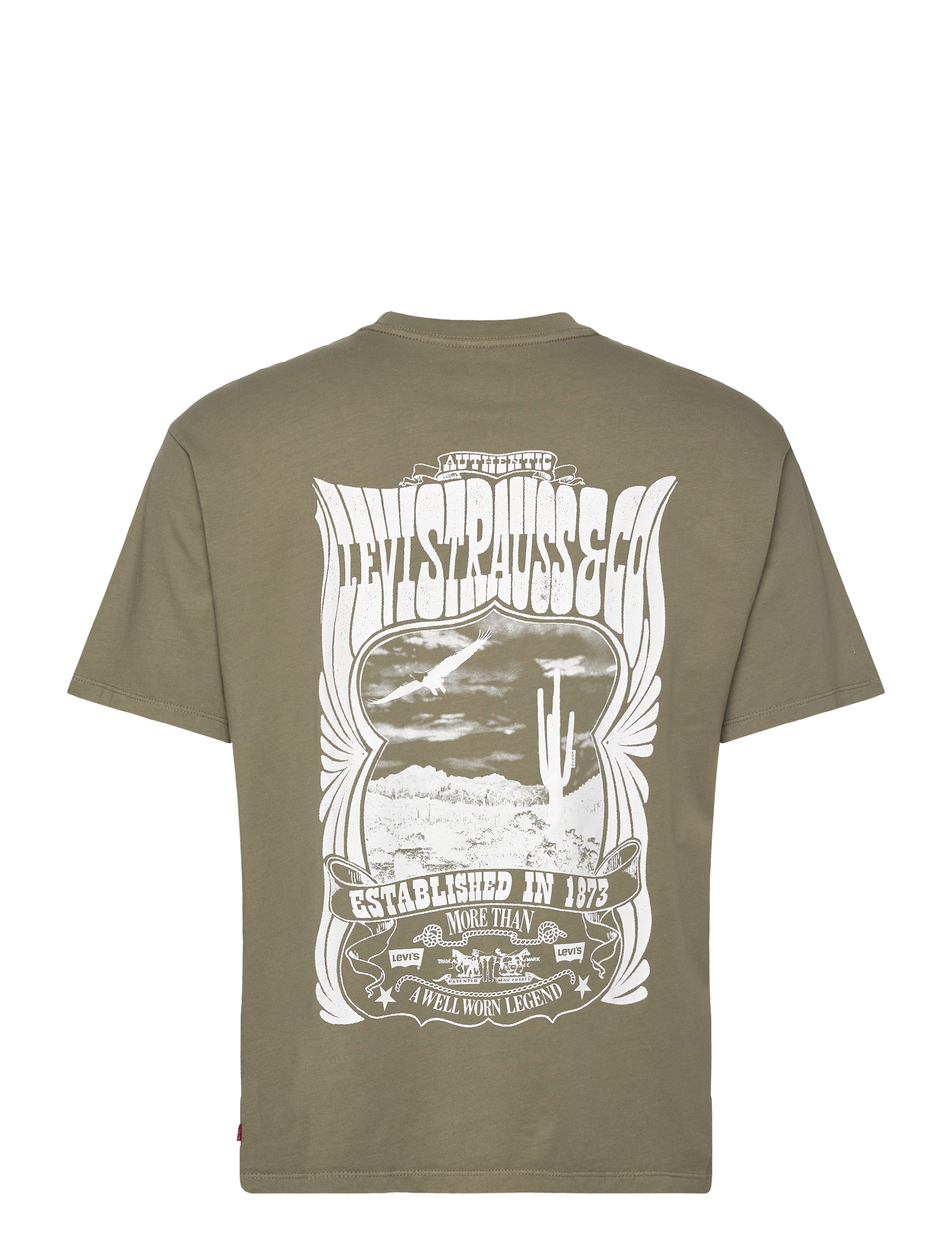 Levi's® - VINTAGE FIT GRAPHIC TEE CONCER - greens - 2