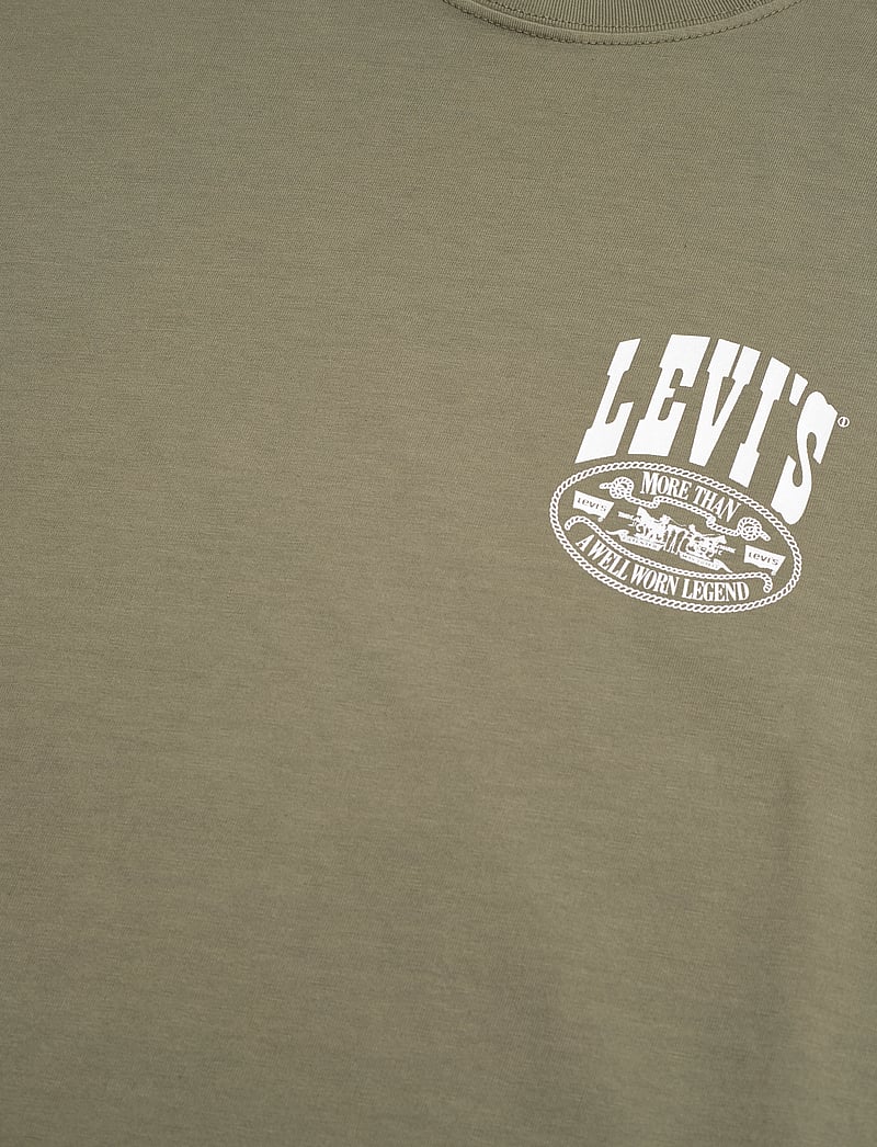 Levi's® - VINTAGE FIT GRAPHIC TEE CONCER - kurzärmelig - greens - 3