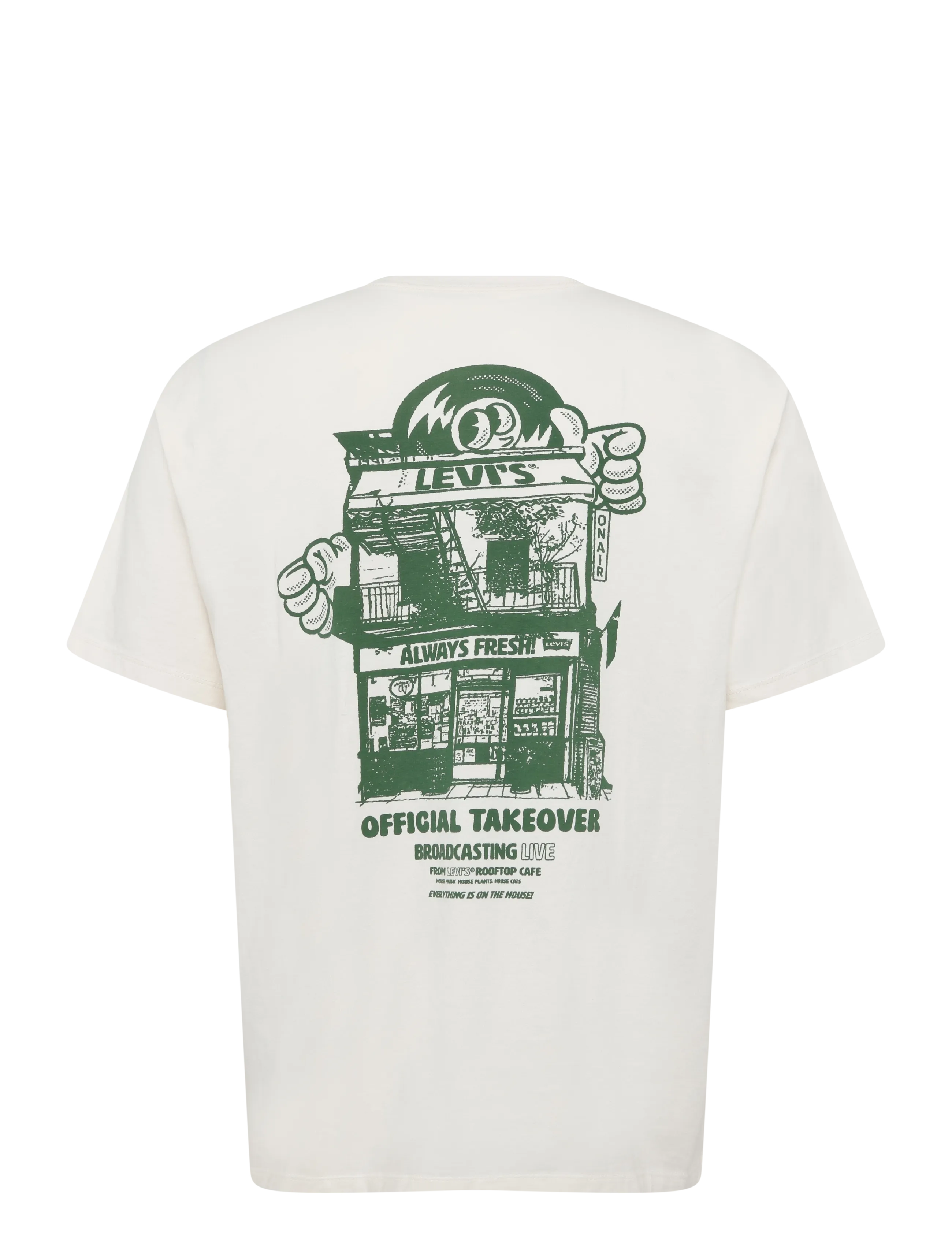 Levi's® - VINTAGE FIT GRAPHIC TEE LEVIS - tans - 1