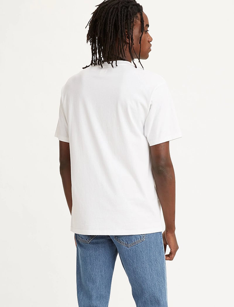 Levi's® - RED TAB VINTAGE TEE WHITE + JE - lühikeste varrukatega t-särgid - neutrals - 2