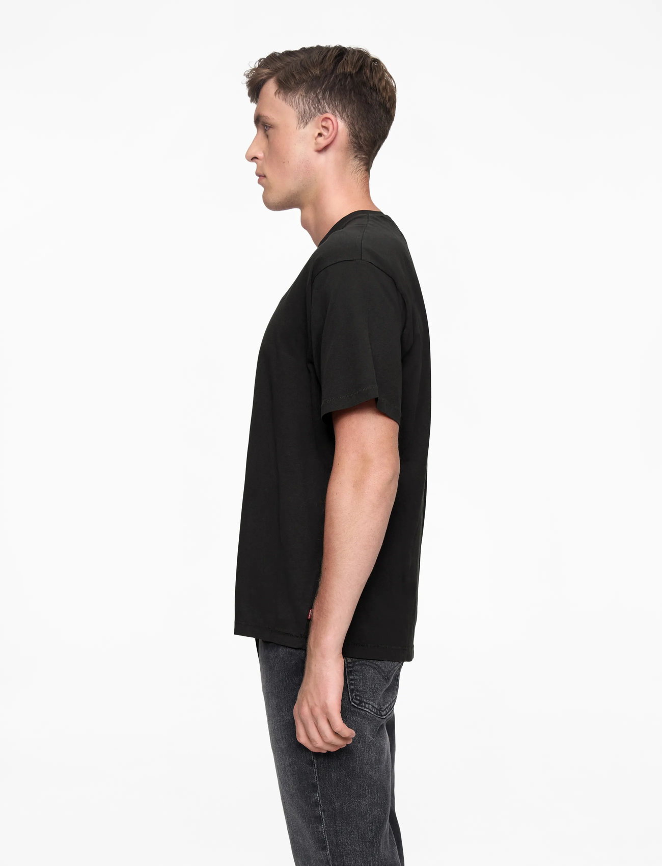Levi's® - RED TAB VINTAGE TEE MINERAL BL - short-sleeved t-shirts - blacks - 3