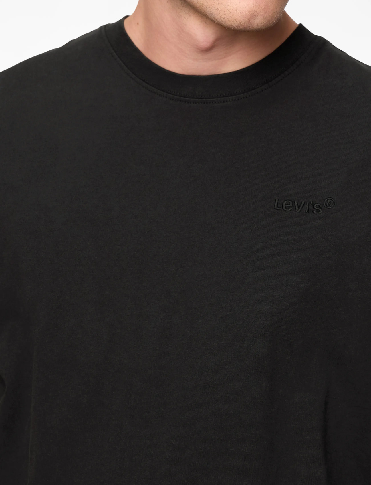 Levi's® - RED TAB VINTAGE TEE MINERAL BL - short-sleeved t-shirts - blacks - 5