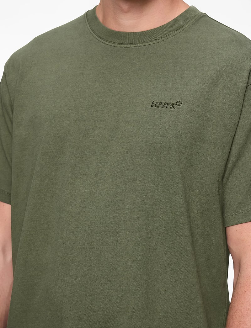 Levi's® - RED TAB VINTAGE TEE THYME GARM - short-sleeved t-shirts - greens - 5