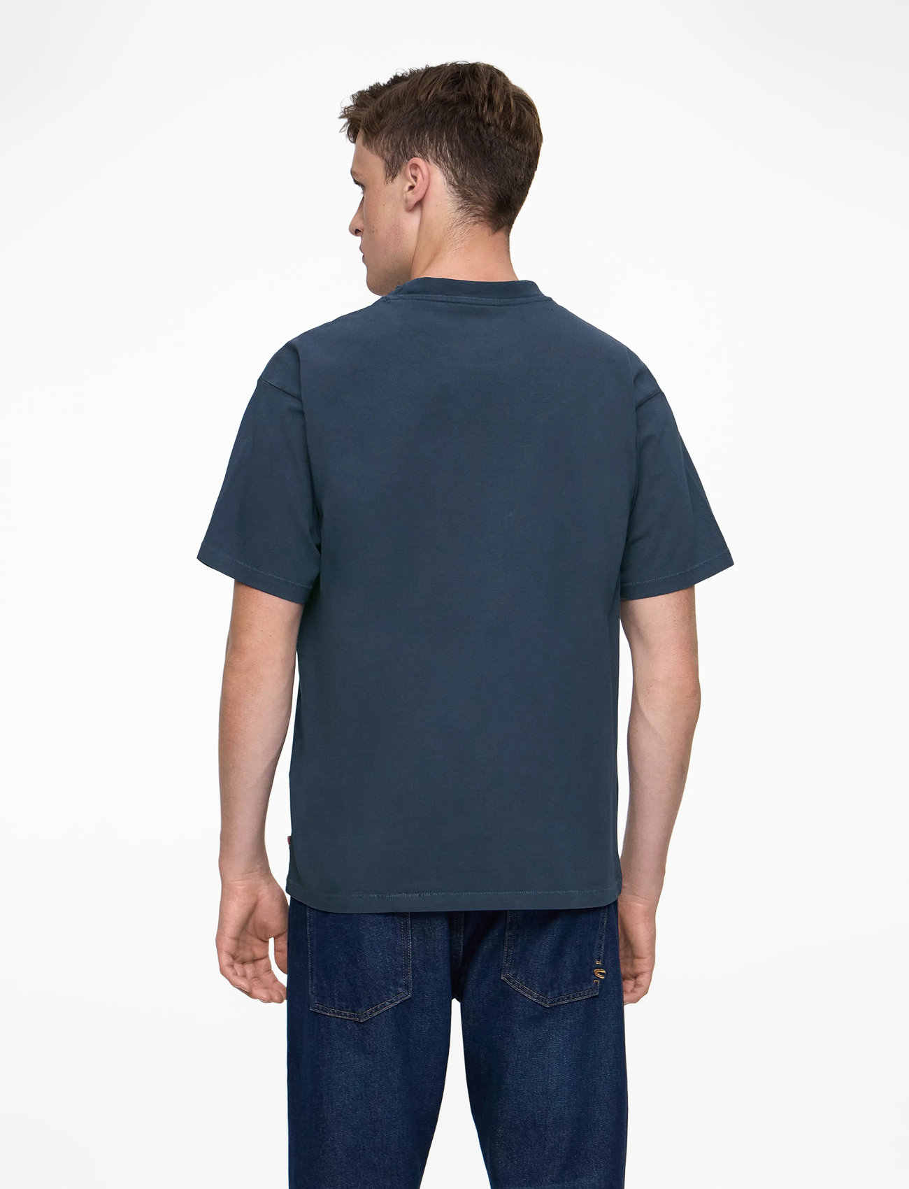 Levi's® - RED TAB VINTAGE TEE NAVAL ACAD - lühikeste varrukatega t-särgid - blues - 4