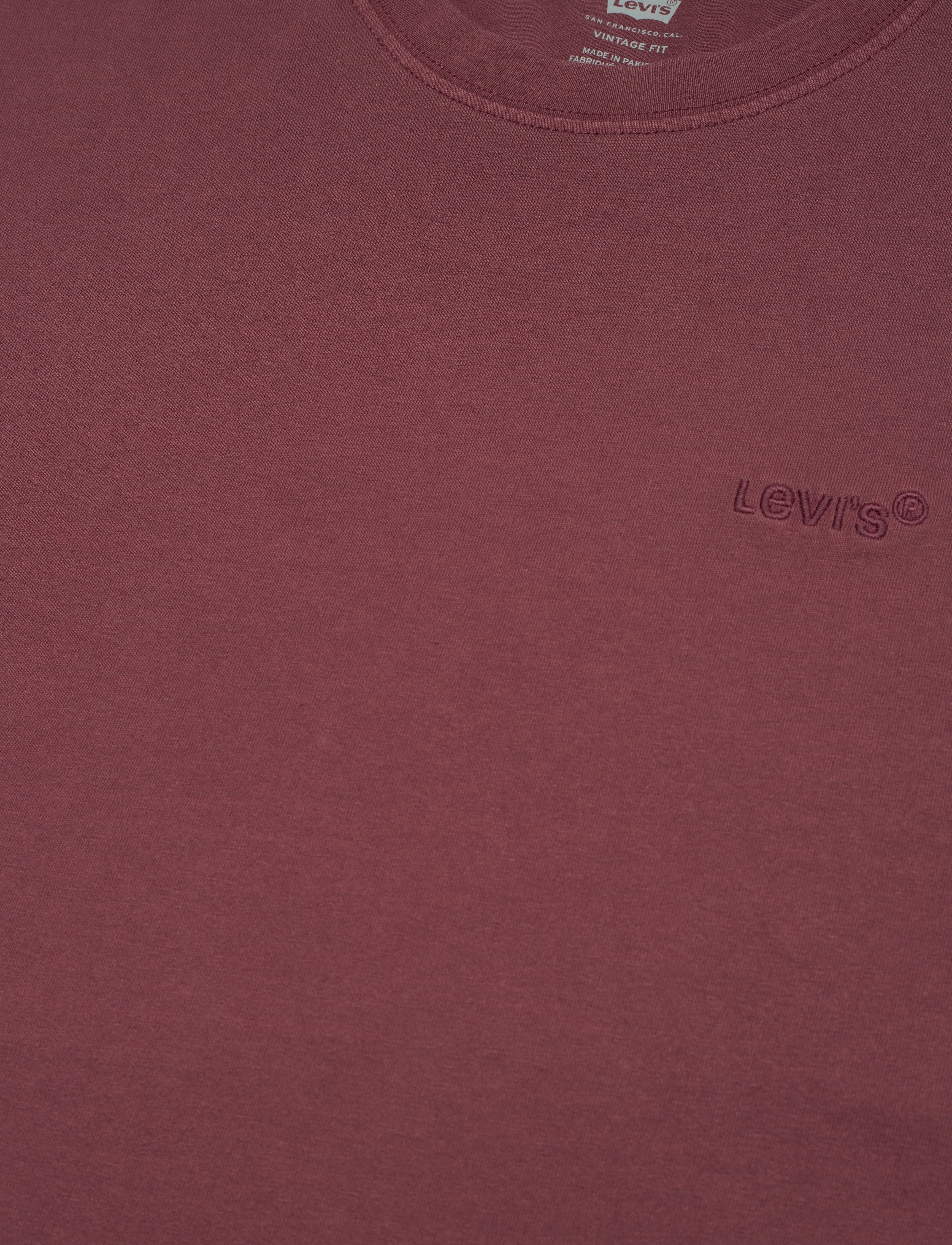 LEVI´S Men - RED TAB VINTAGE TEE RED MAHOGANY GARMEN - red mahogany garm - 2