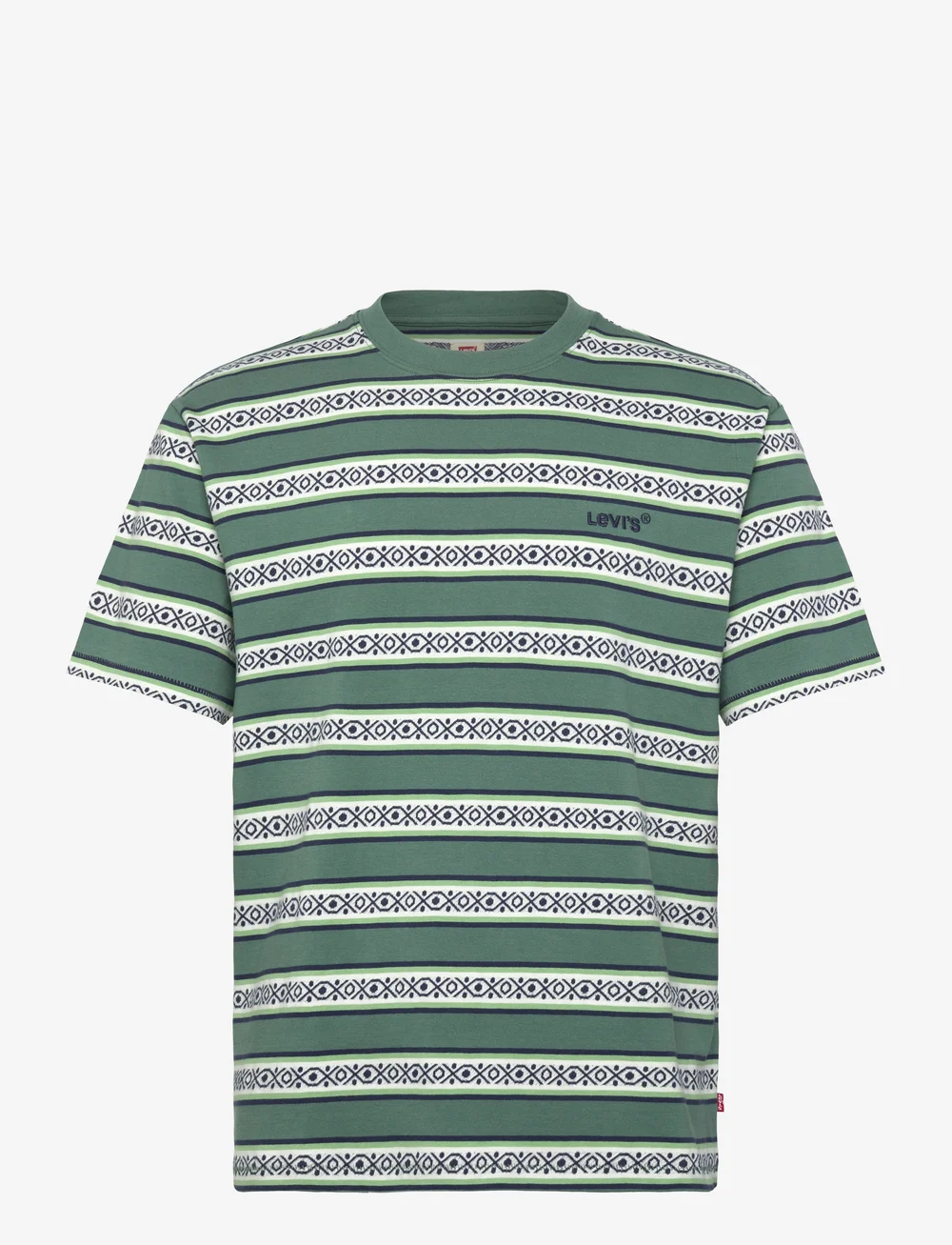 Levi's® - RED TAB VINTAGE TEE OTIS GEO S - kurzärmelig - greens - 1