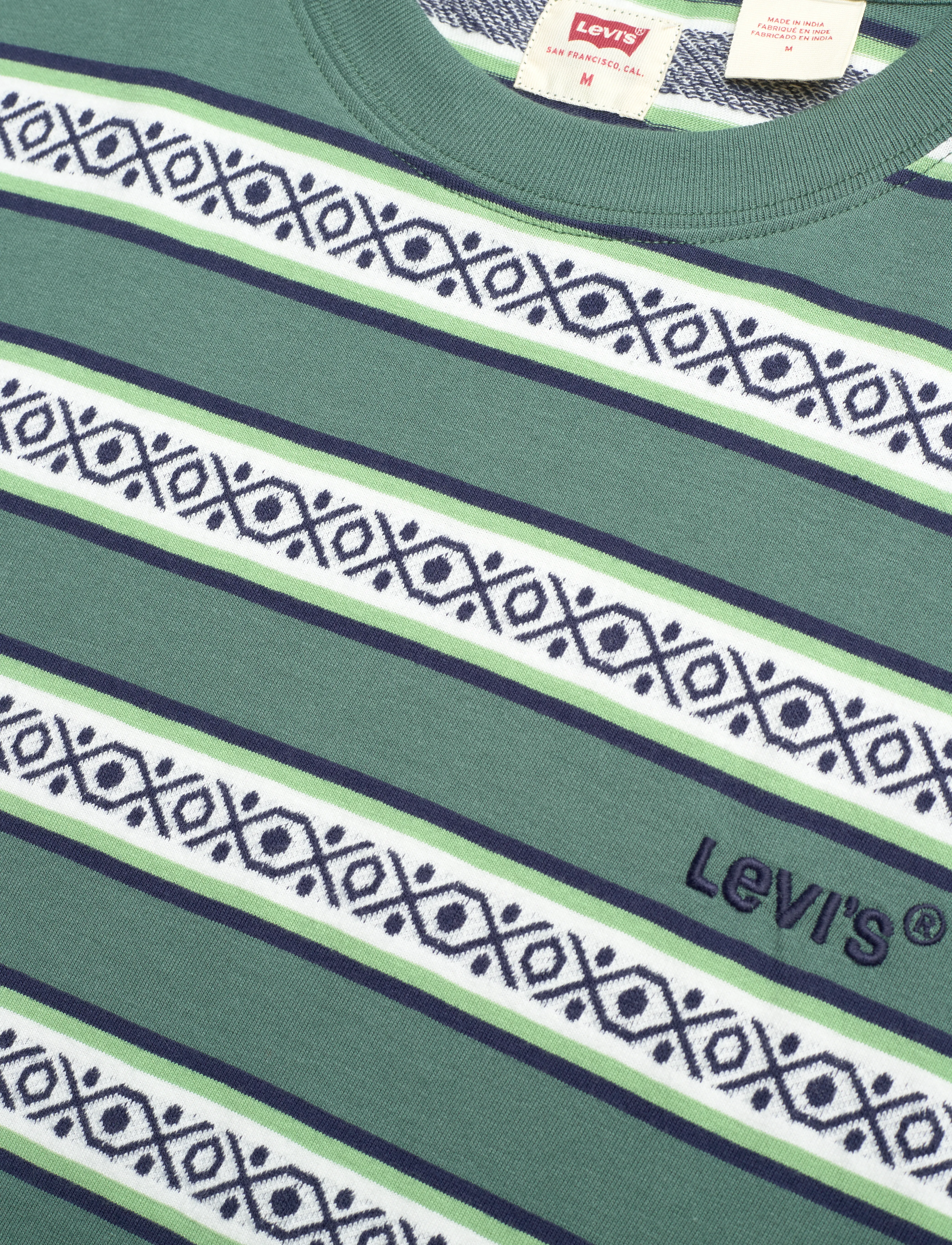 Levi's® - RED TAB VINTAGE TEE OTIS GEO S - greens - 4