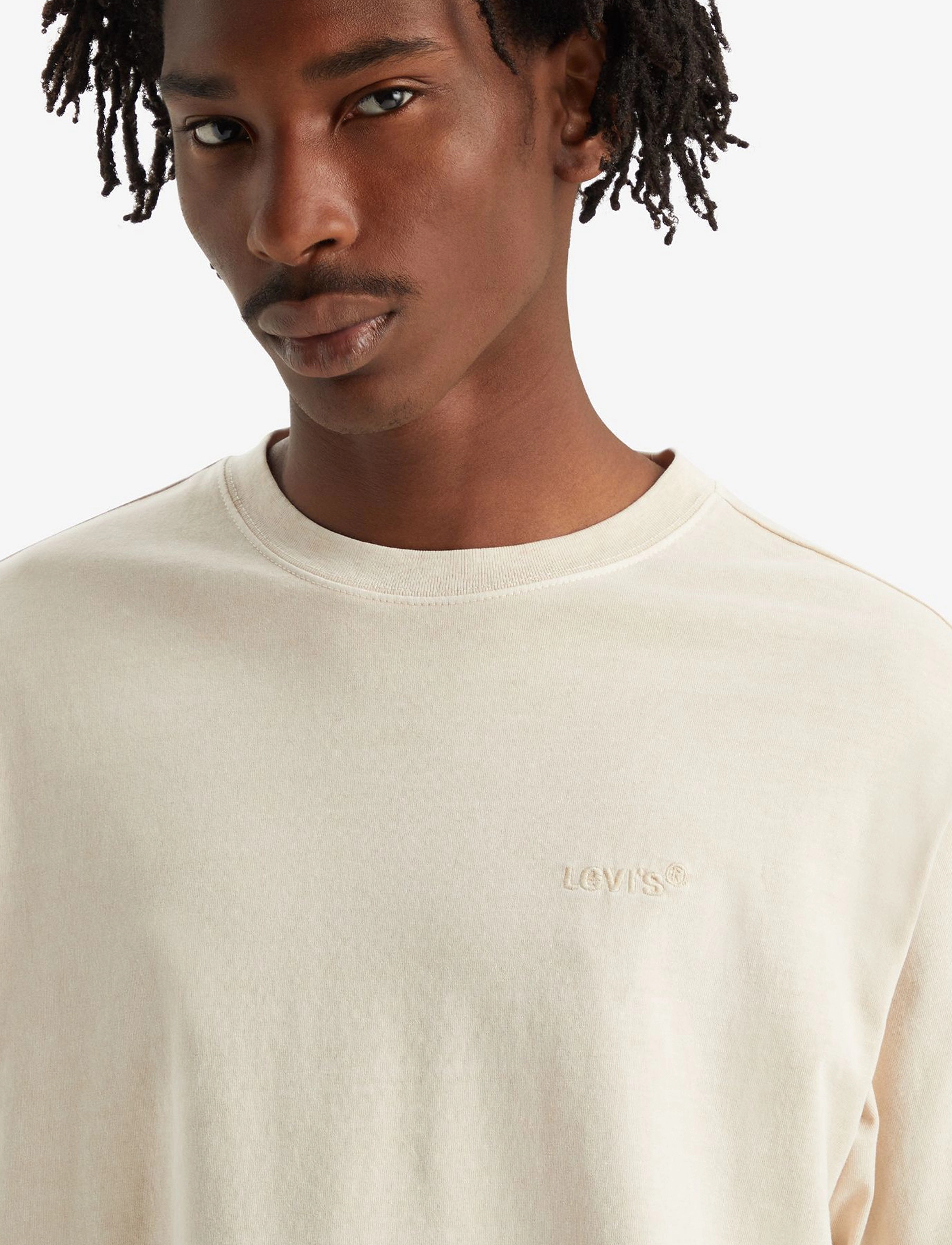 Levi's® - RED TAB VINTAGE TEE FOG GARMEN - greys - 5