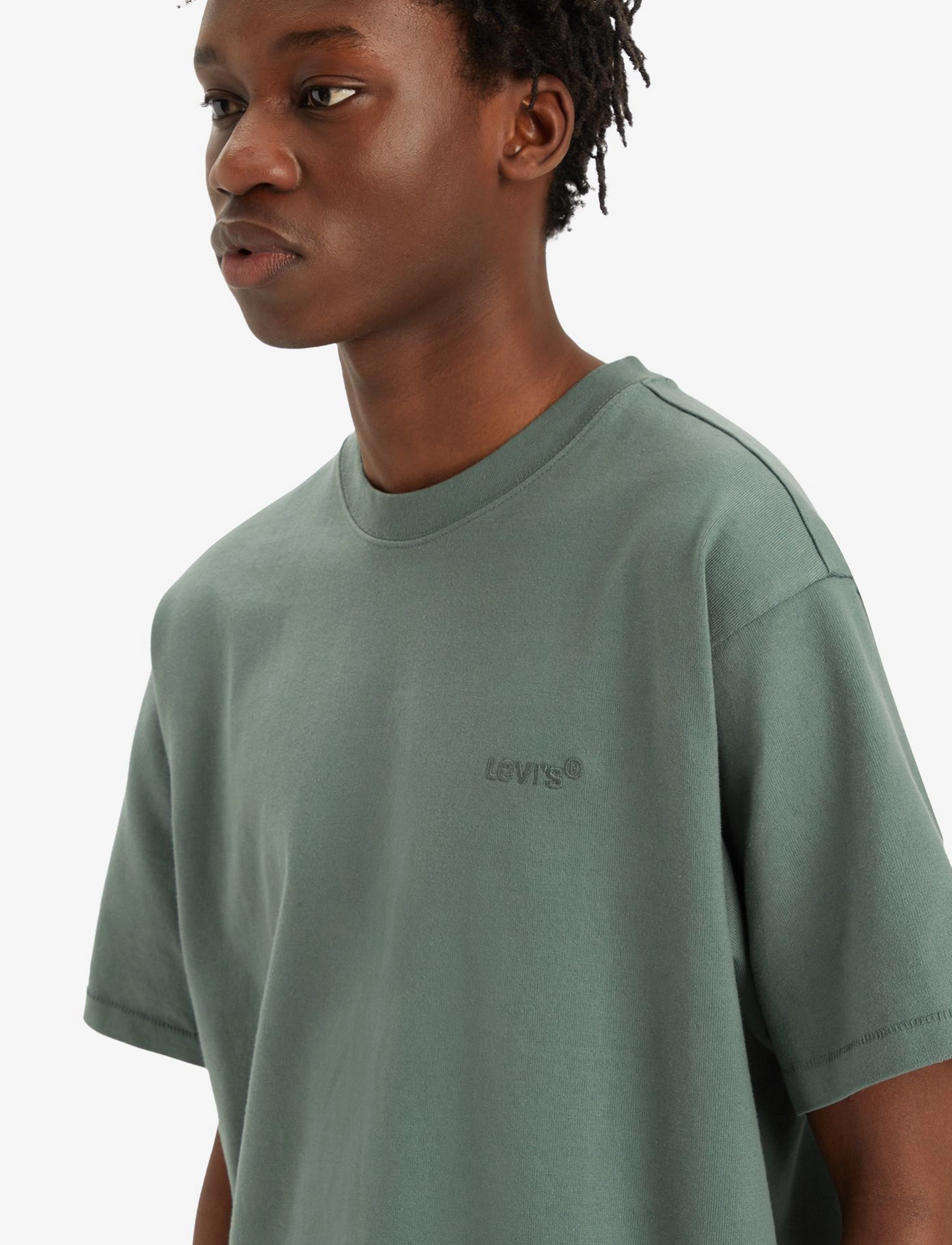 Levi's® - RED TAB VINTAGE TEE DARK FORES - greens - 5