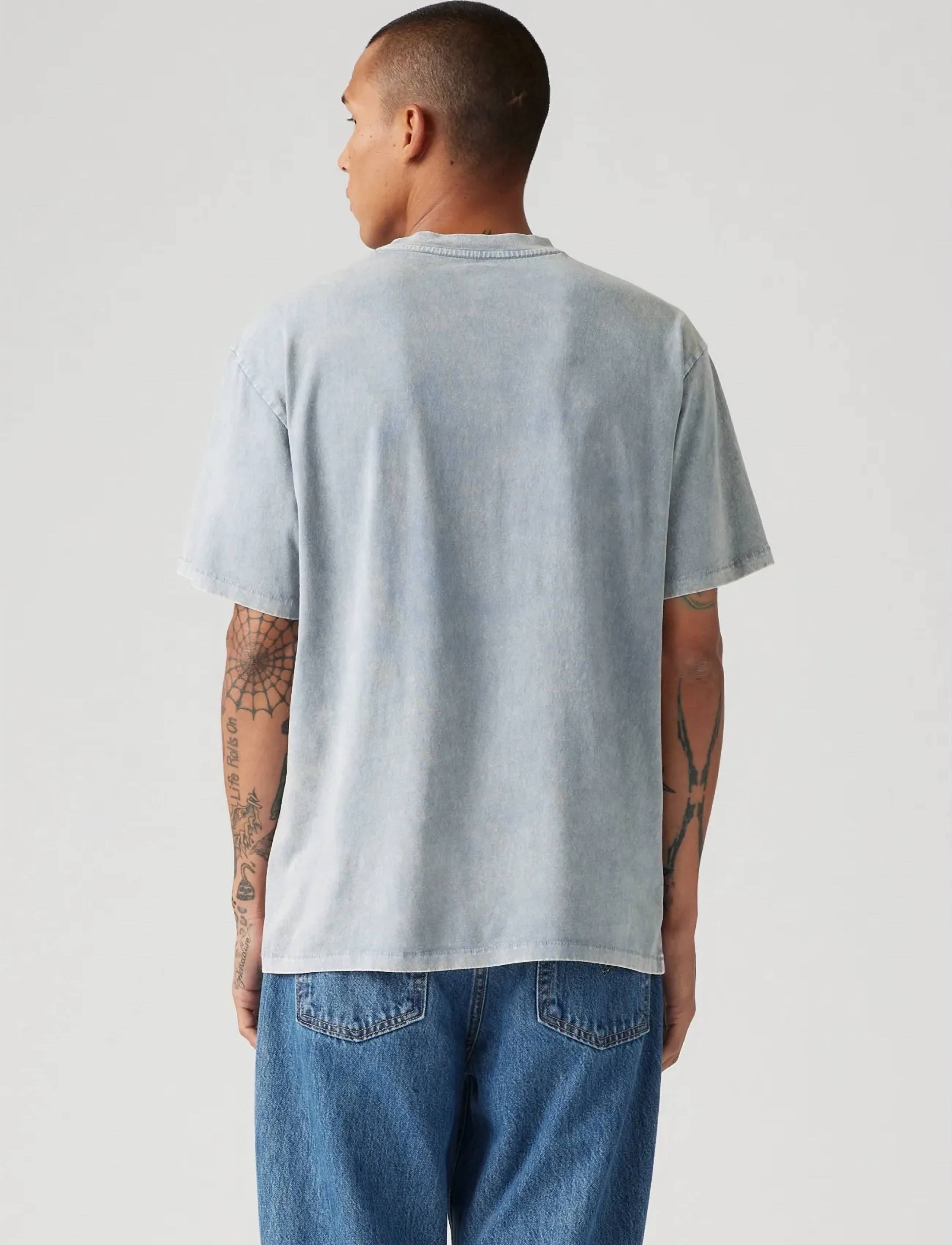 Levi's® - RED TAB VINTAGE TEE STONES THR - blues - 4