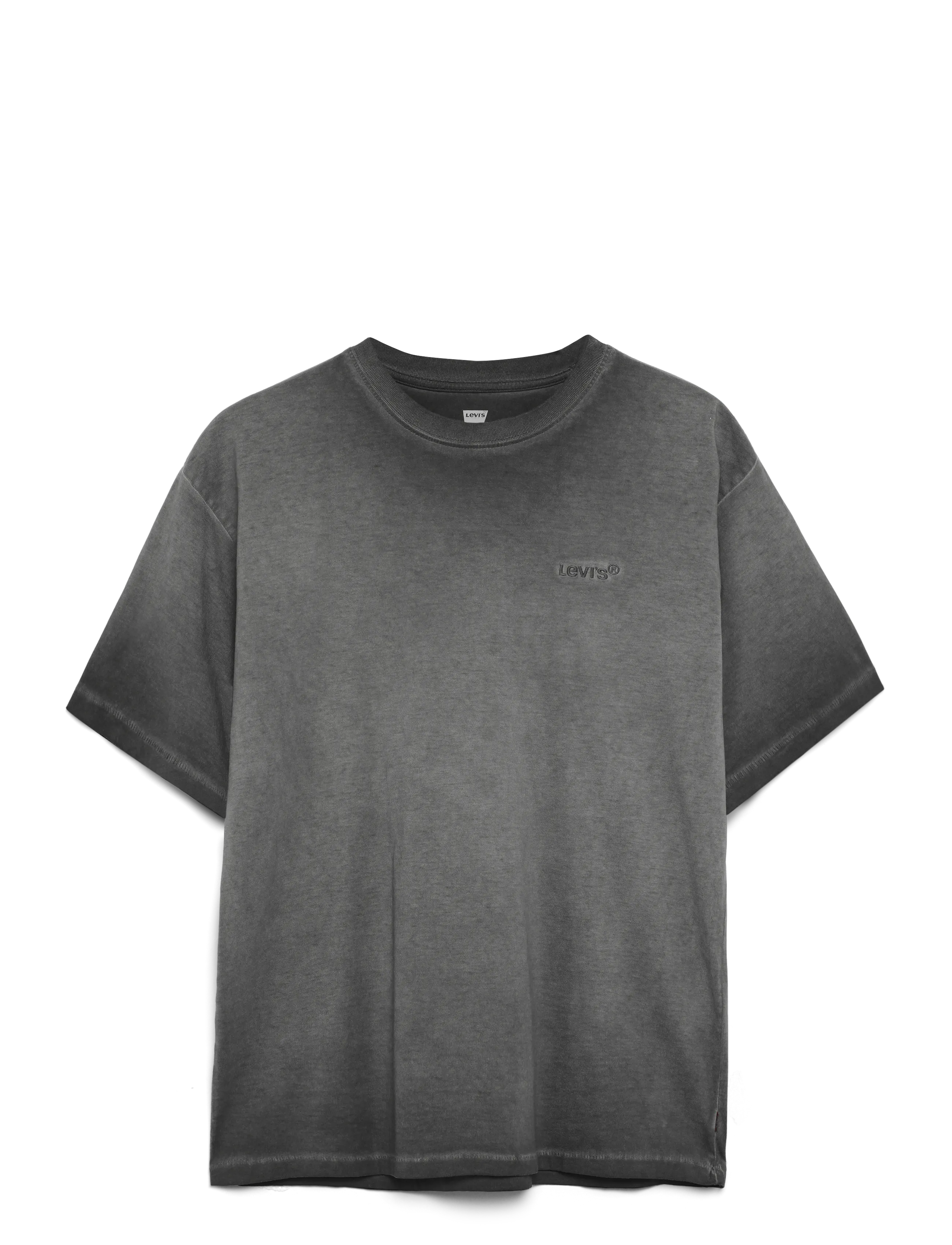 RED TAB VINTAGE TEE OIL WASH D - BLACKS