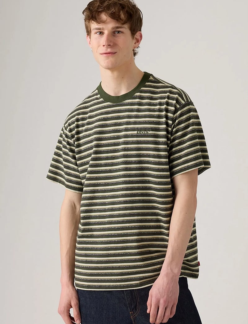 Levi's® - RED TAB VINTAGE TEE WHITAKER S - kortærmede t-shirts - greens - 0