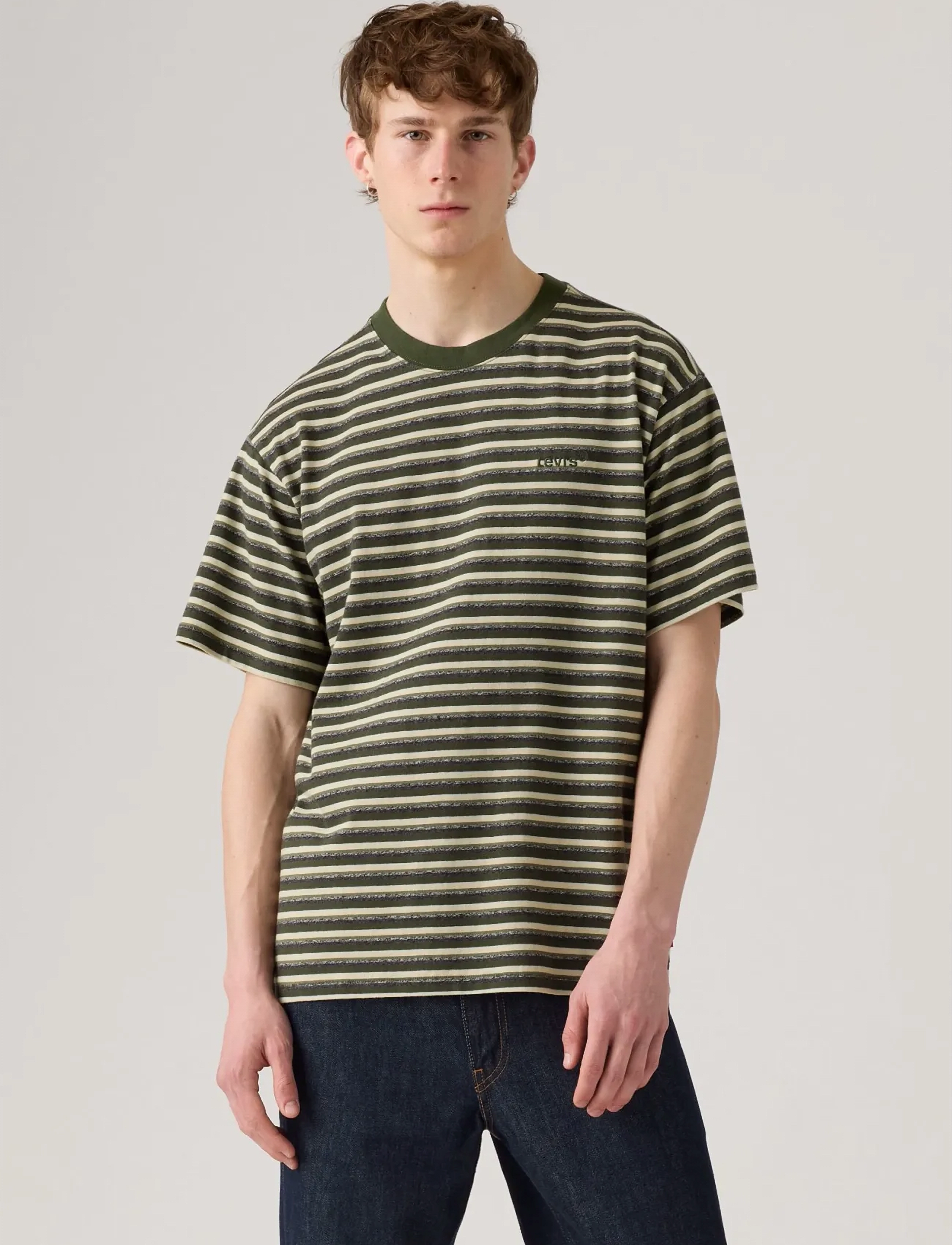 Levi's® - RED TAB VINTAGE TEE WHITAKER S - kurzärmelig - greens - 3