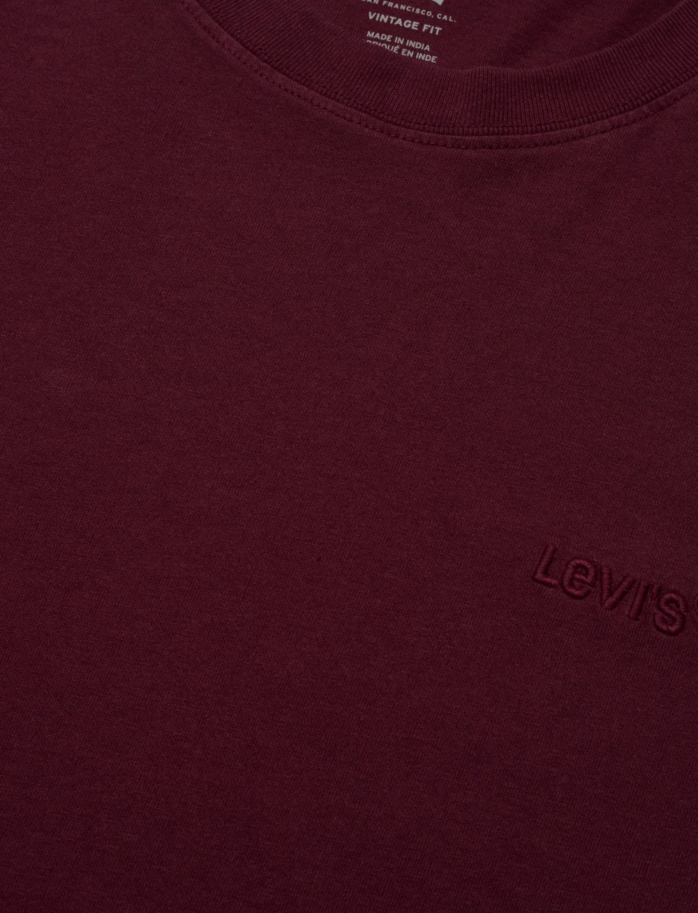 Levi's® - RED TAB VINTAGE TEE GARMENT DY - krótki rękaw - reds - 4