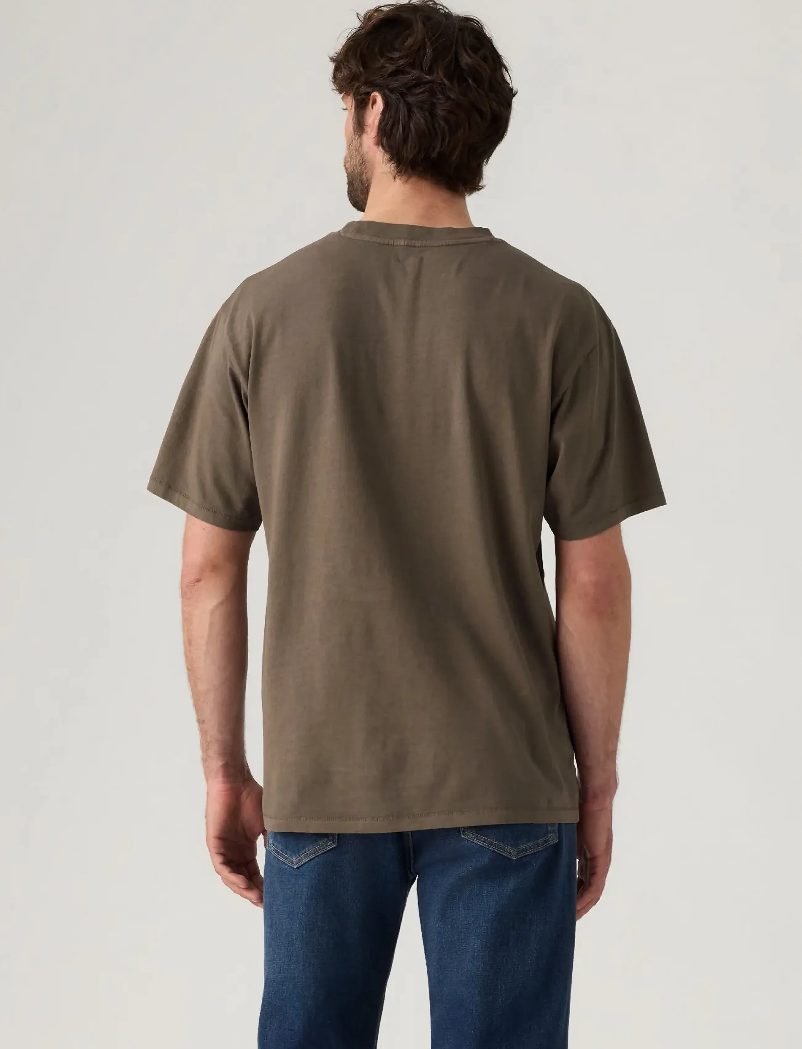 Levi's® - RED TAB VINTAGE TEE GARMENT DY - browns - 3