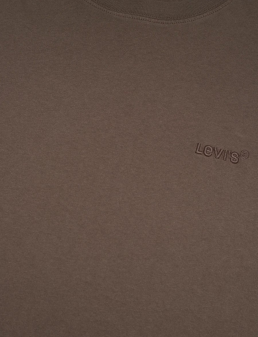 Levi's® - RED TAB VINTAGE TEE GARMENT DY - kurzärmelige t-shirts - browns - 4