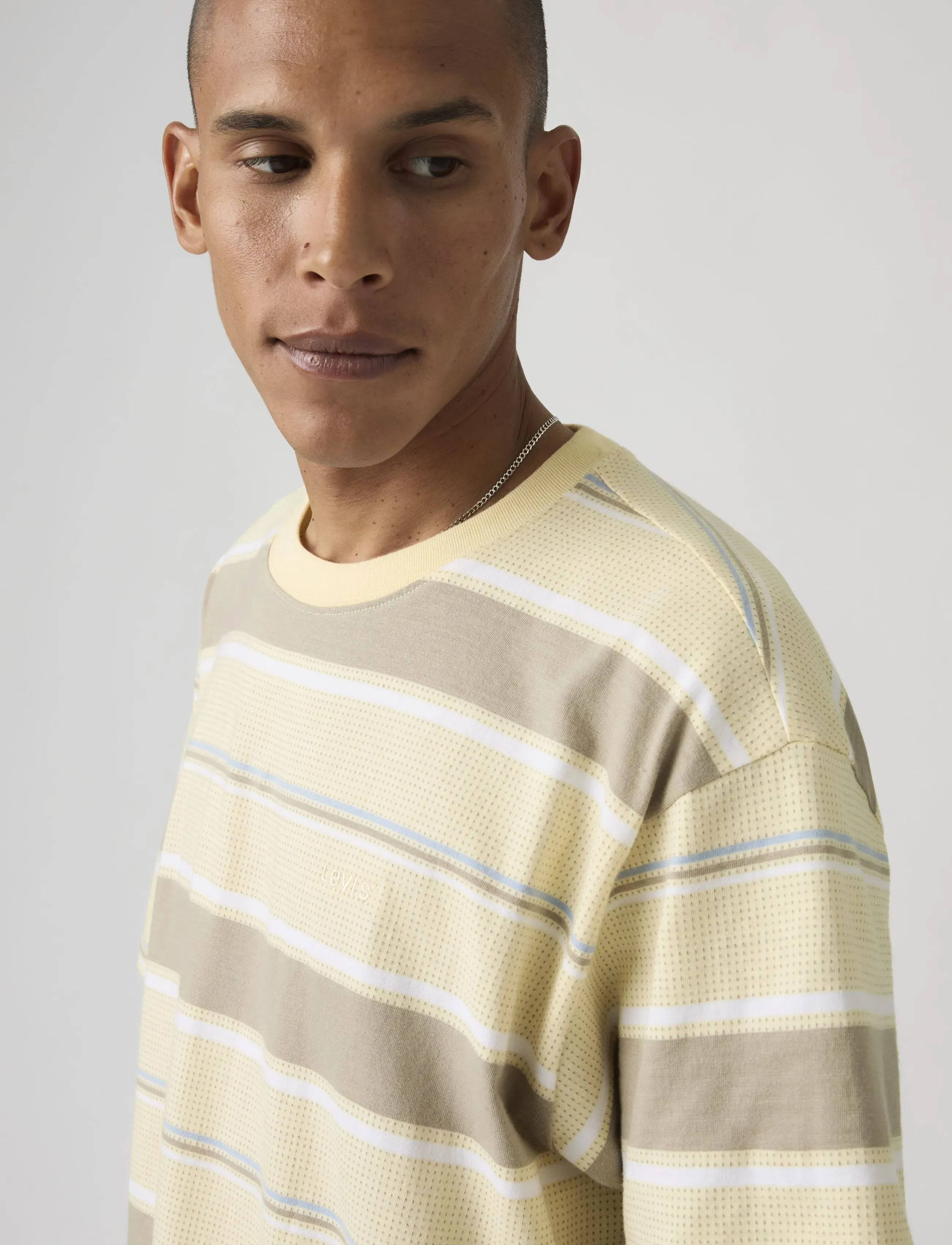 Levi's® - RED TAB VINTAGE TEE PECOS STRI - korte mouwen - multi-color - 4