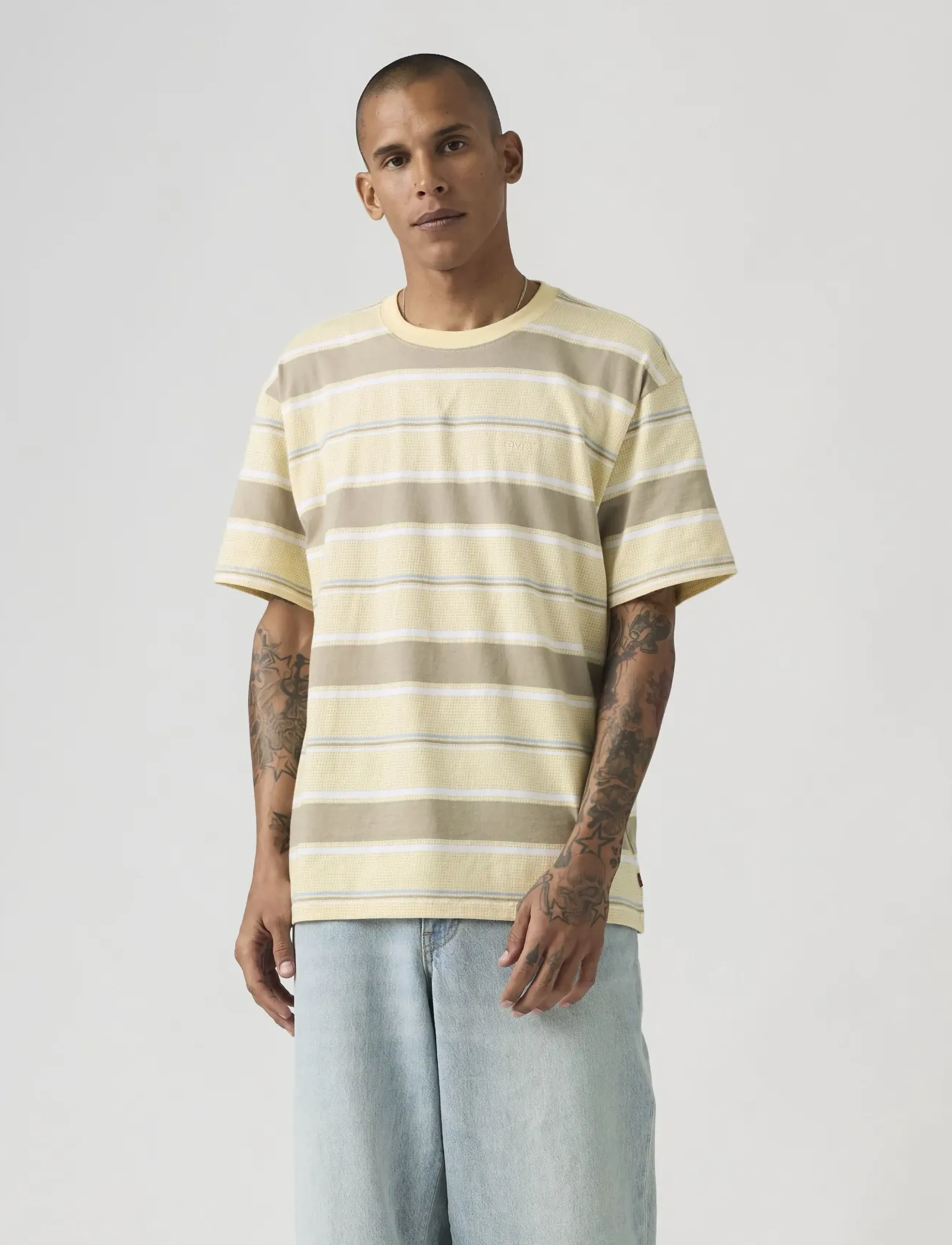 Levi's® - RED TAB VINTAGE TEE PECOS STRI - korte mouwen - multi-color - 5