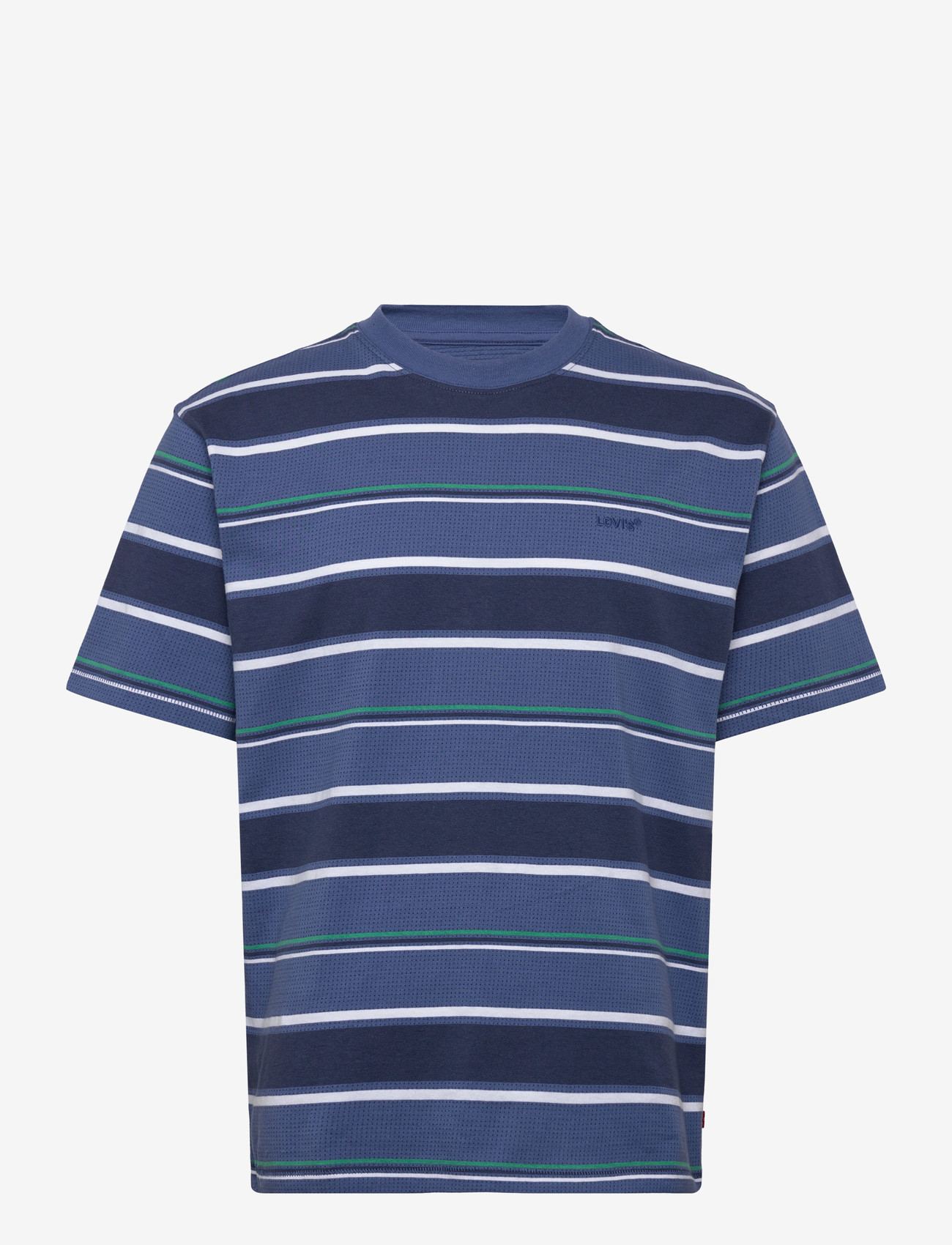 Levi's® - RED TAB VINTAGE TEE PECOS STRI - short-sleeved t-shirts - blues - 1