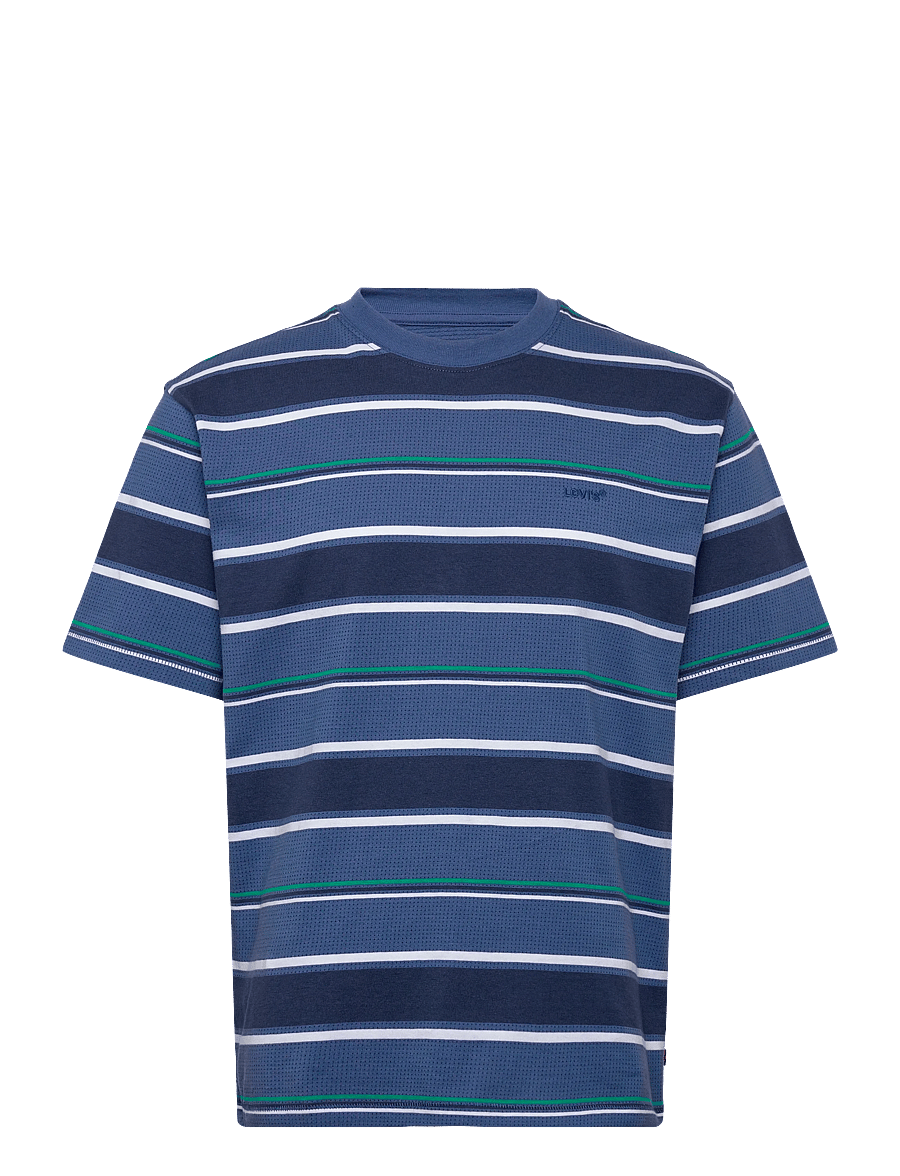 Levi's® - RED TAB VINTAGE TEE PECOS STRI - kurzärmelig - blues - 1