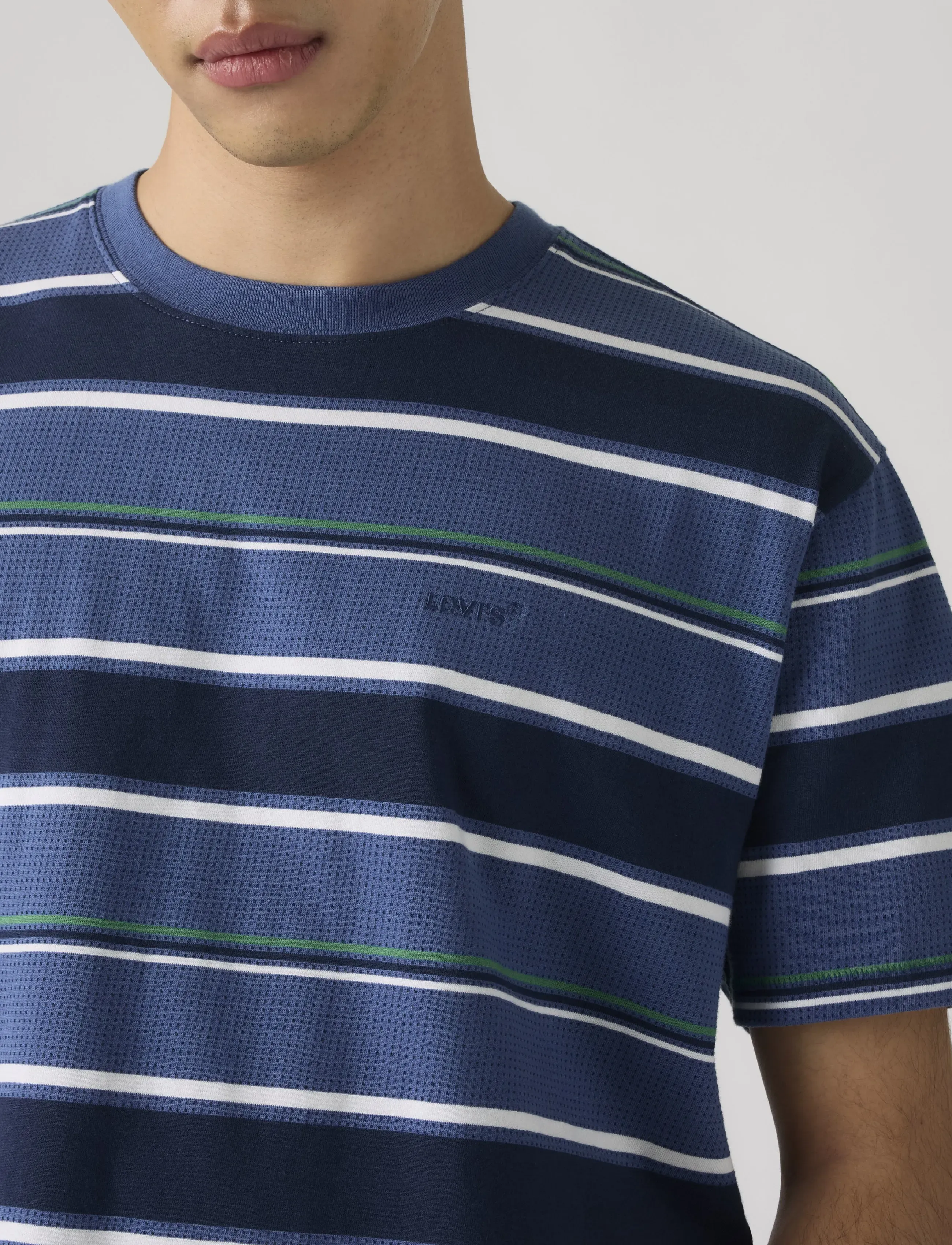 Levi's® - RED TAB VINTAGE TEE PECOS STRI - laveste priser - blues - 4