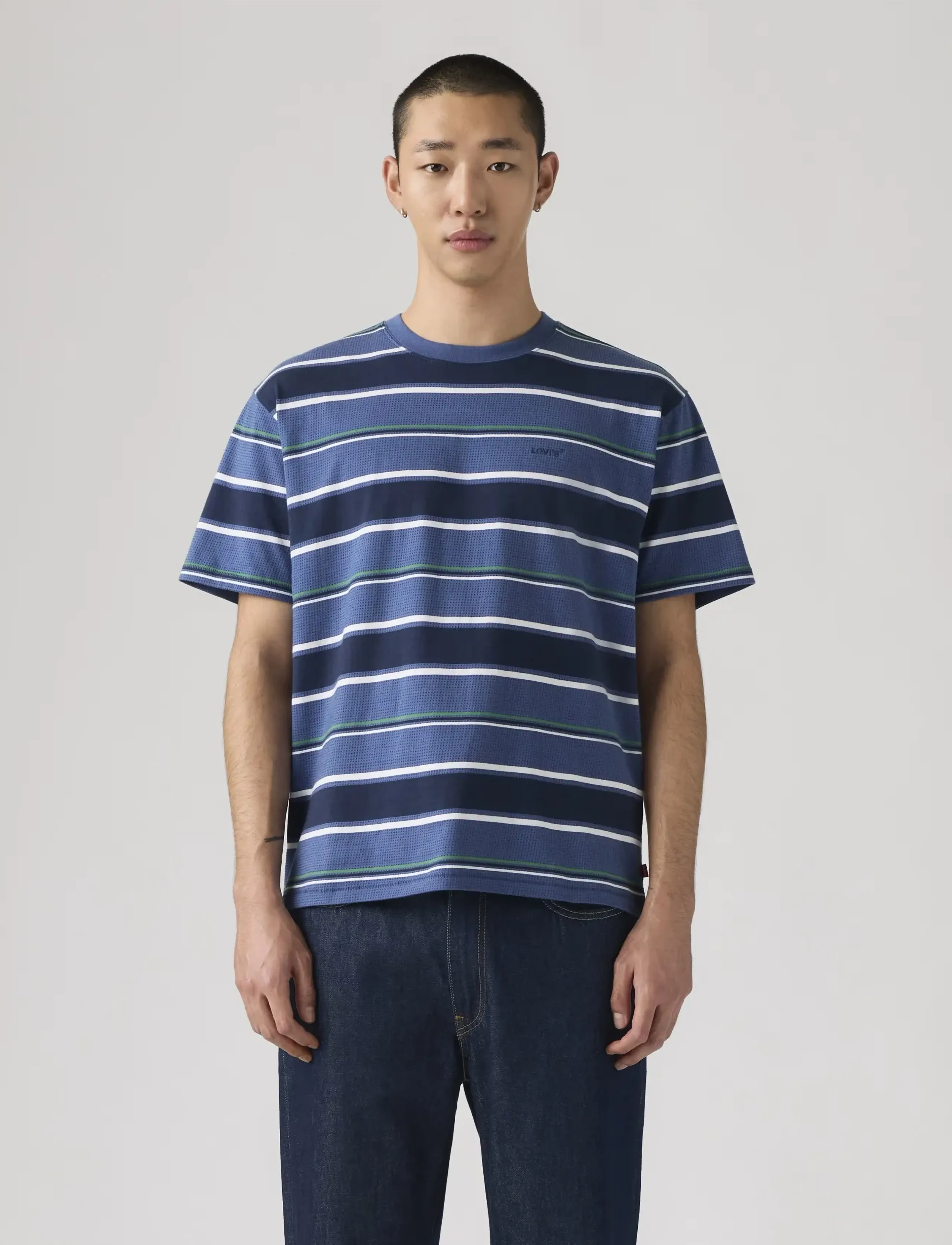 Levi's® - RED TAB VINTAGE TEE PECOS STRI - laveste priser - blues - 5