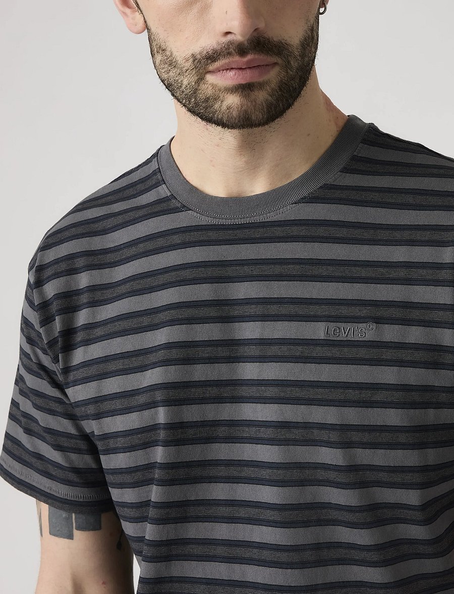 Levi's® - RED TAB VINTAGE TEE RHEEM OVER - kurzärmelige t-shirts - greys - 4