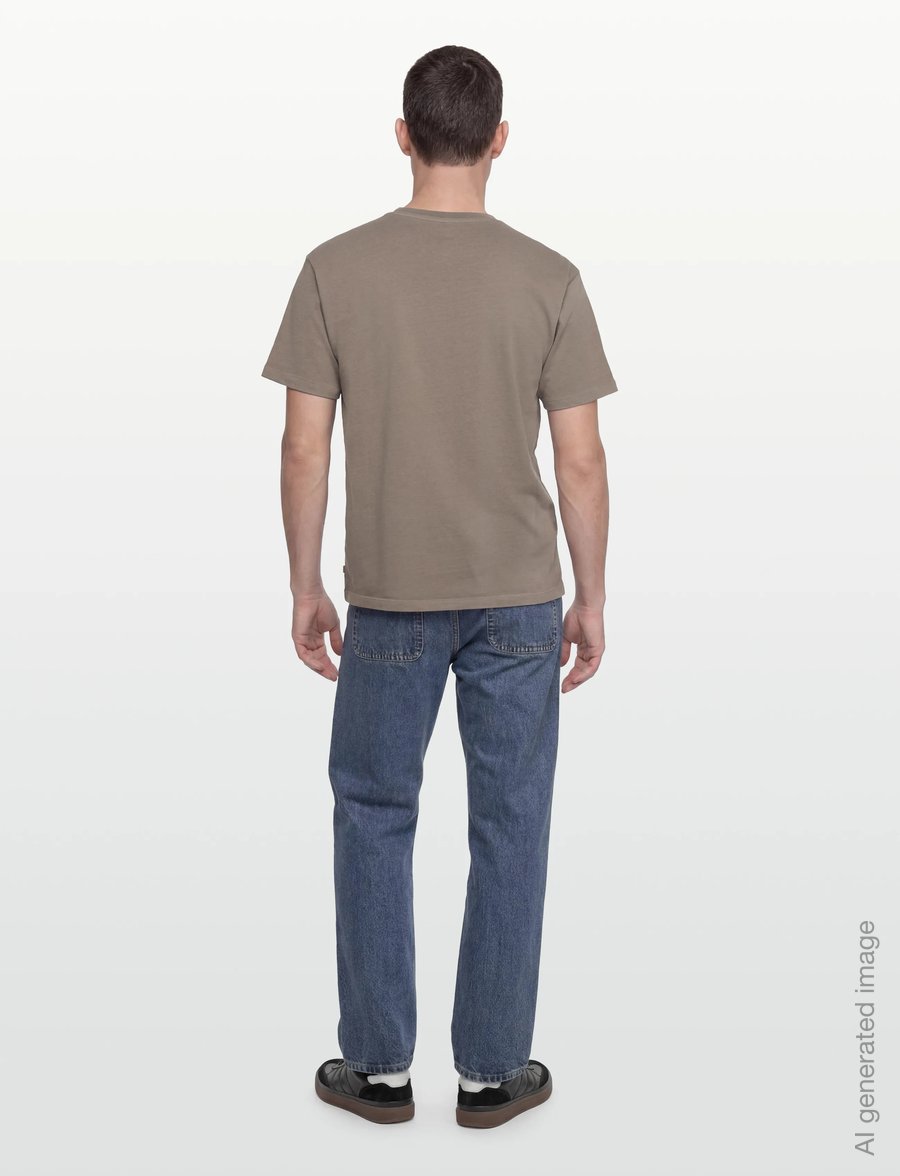 Levi's® - RED TAB VINTAGE TEE GRUNGE WAS - kortärmade t-shirts - browns - 4