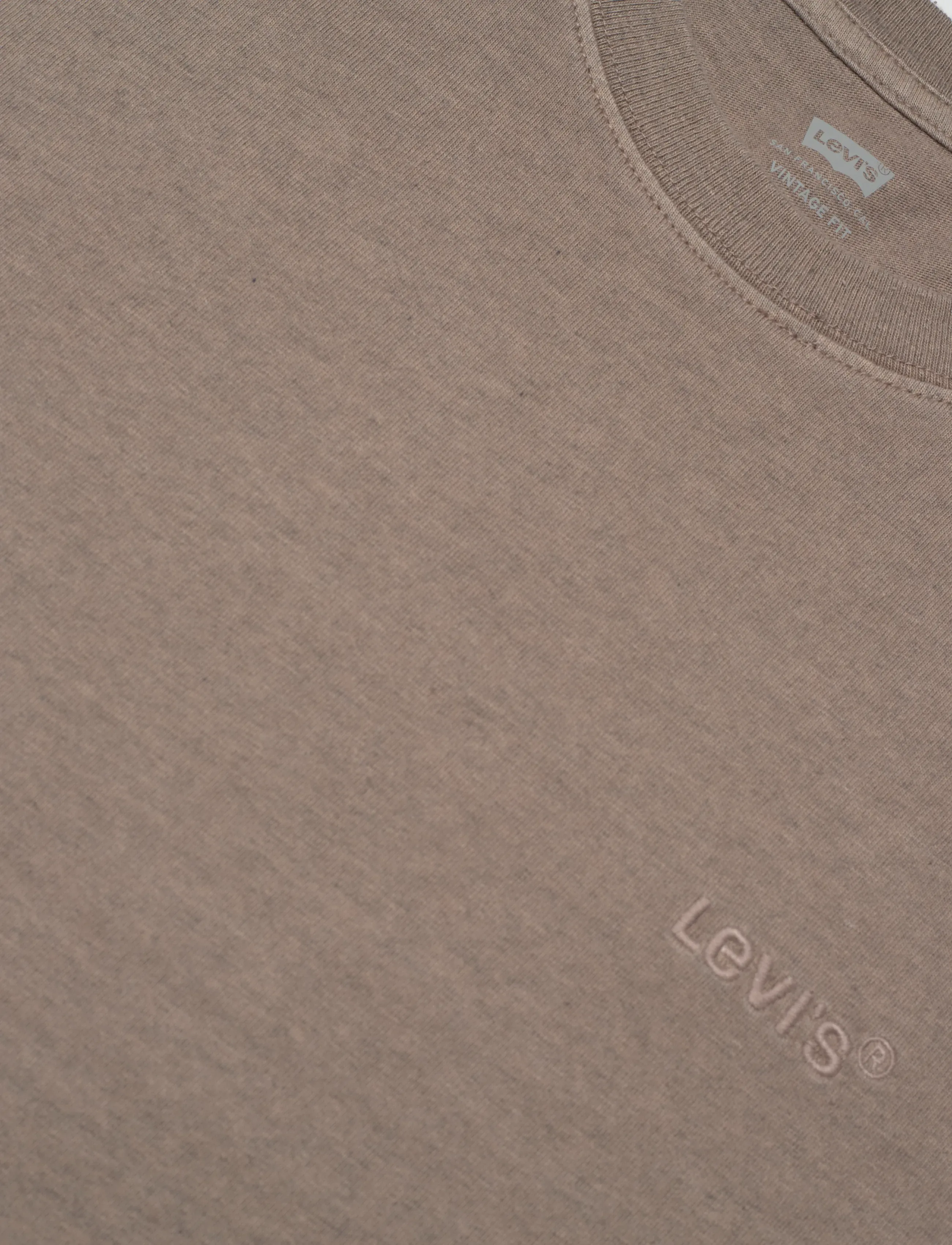 Levi's® - RED TAB VINTAGE TEE GRUNGE WAS - short-sleeved t-shirts - browns - 5