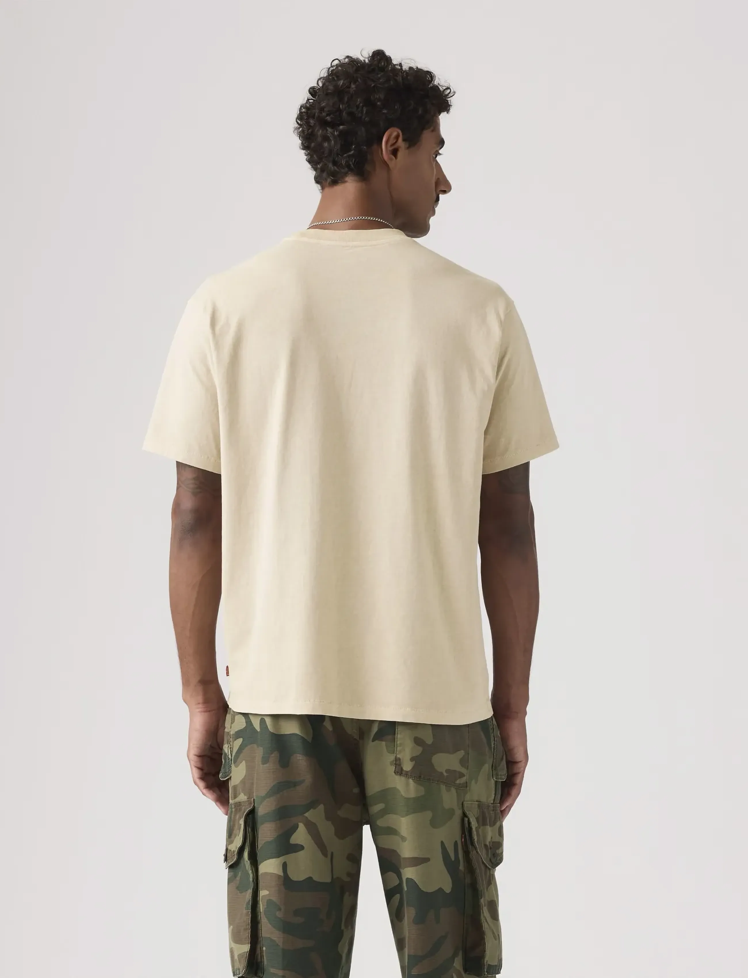 Levi's® - RED TAB VINTAGE TEE GARMENT DY - lühikeste varrukatega t-särgid - neutrals - 3