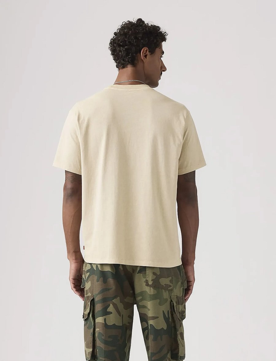Levi's® - RED TAB VINTAGE TEE GARMENT DY - short-sleeved t-shirts - neutrals - 3