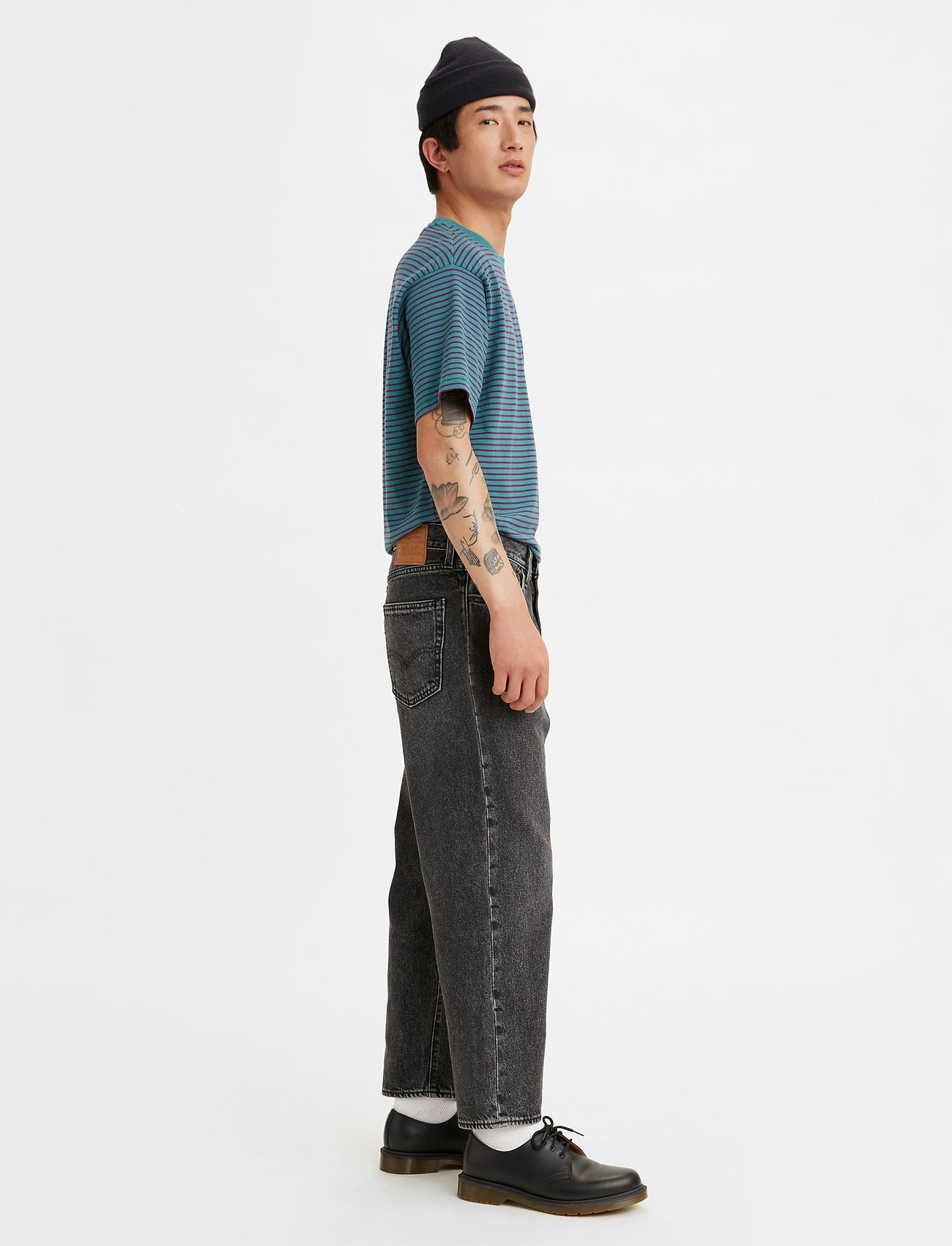Levi's® - STAY LOOSE TAPERED CROP STROKE - blacks - 3