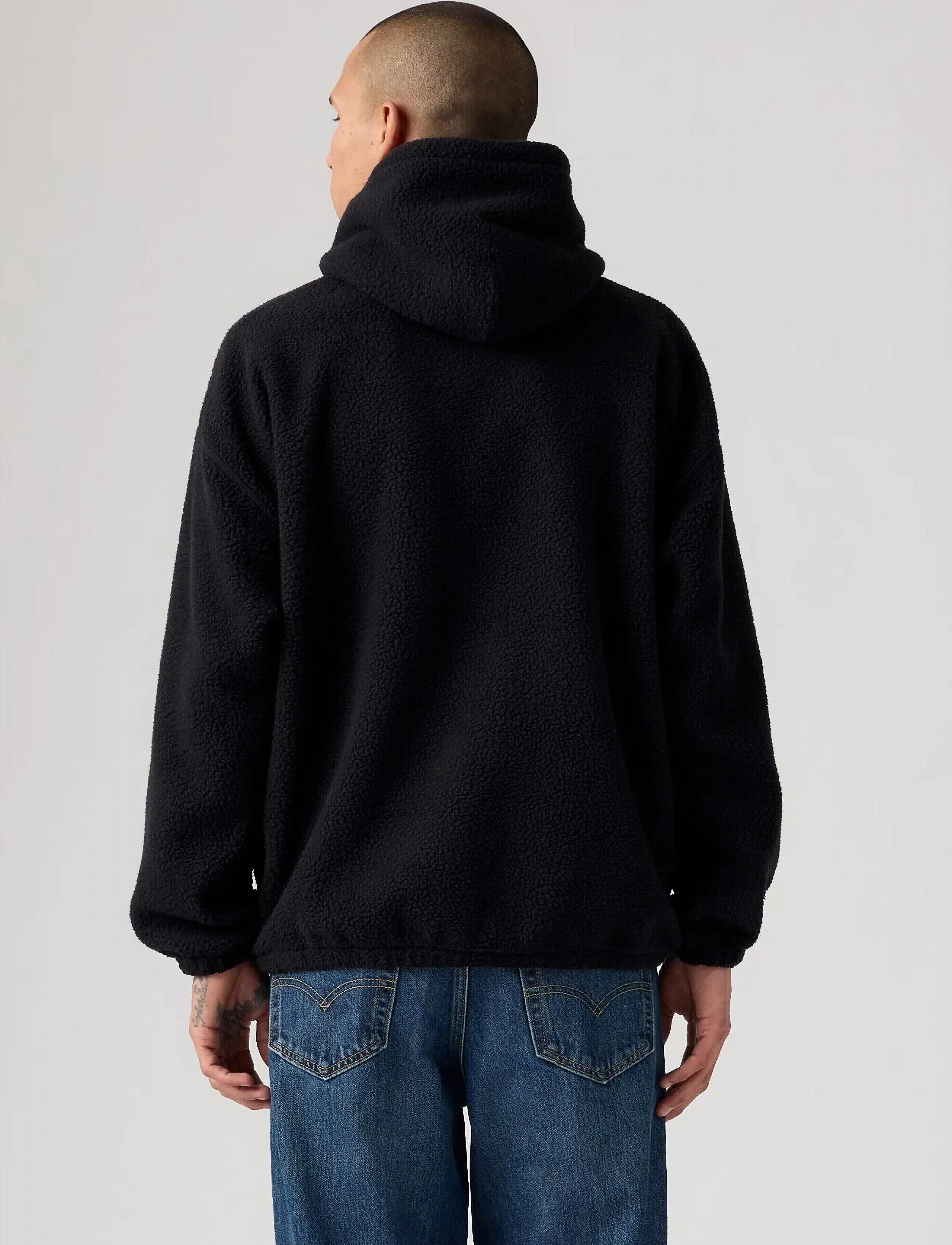 Levi's® - COZY UP HOODIE JET BLACK - blacks - 3