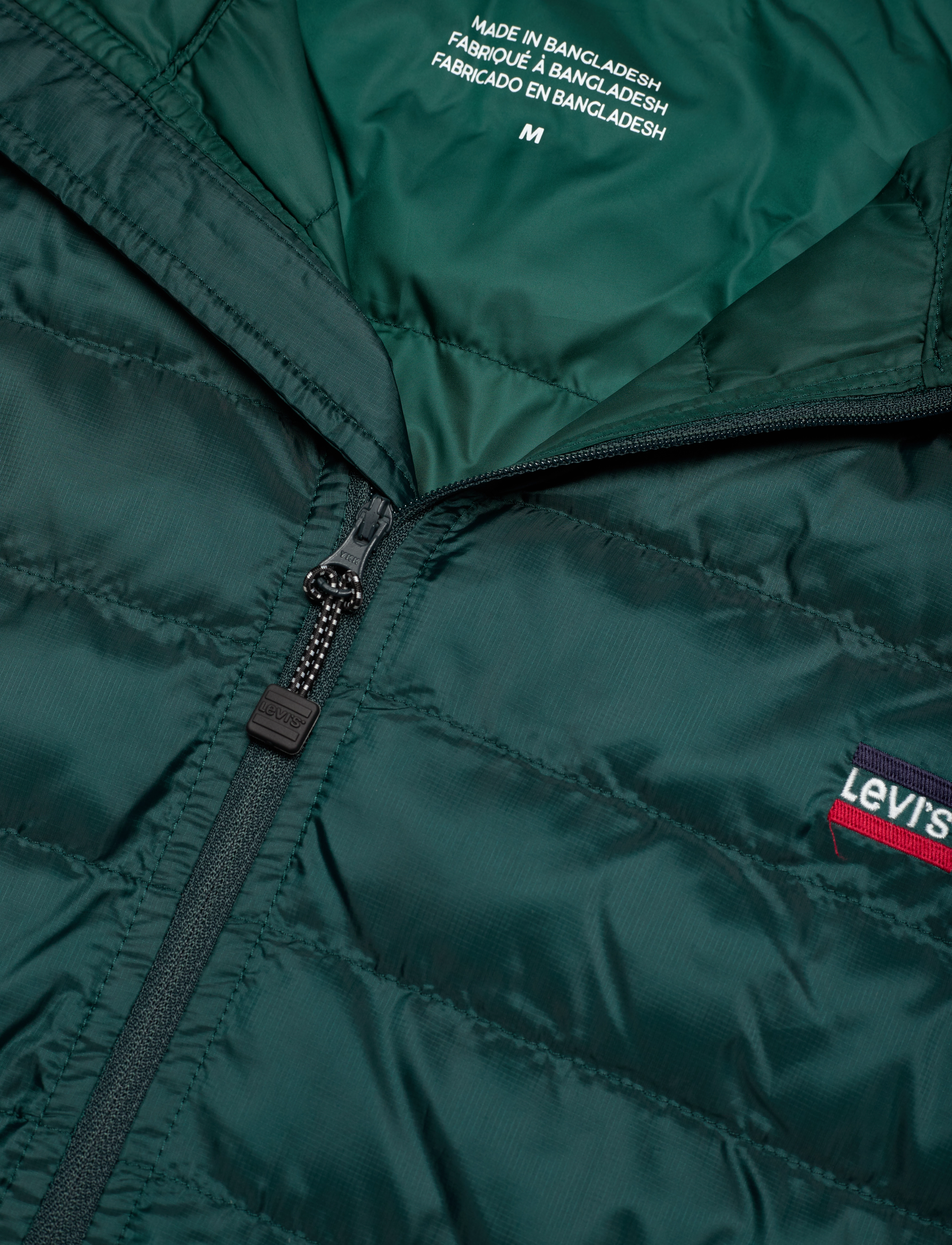 LEVI´S Men - PRESIDIO PKBL HOODED JKT PONDE - greens - 3