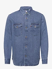 LEVI´S Men - RELAXED FIT WESTERN Z5896 INDI - chemises en jean - med indigo - flat finish - 0