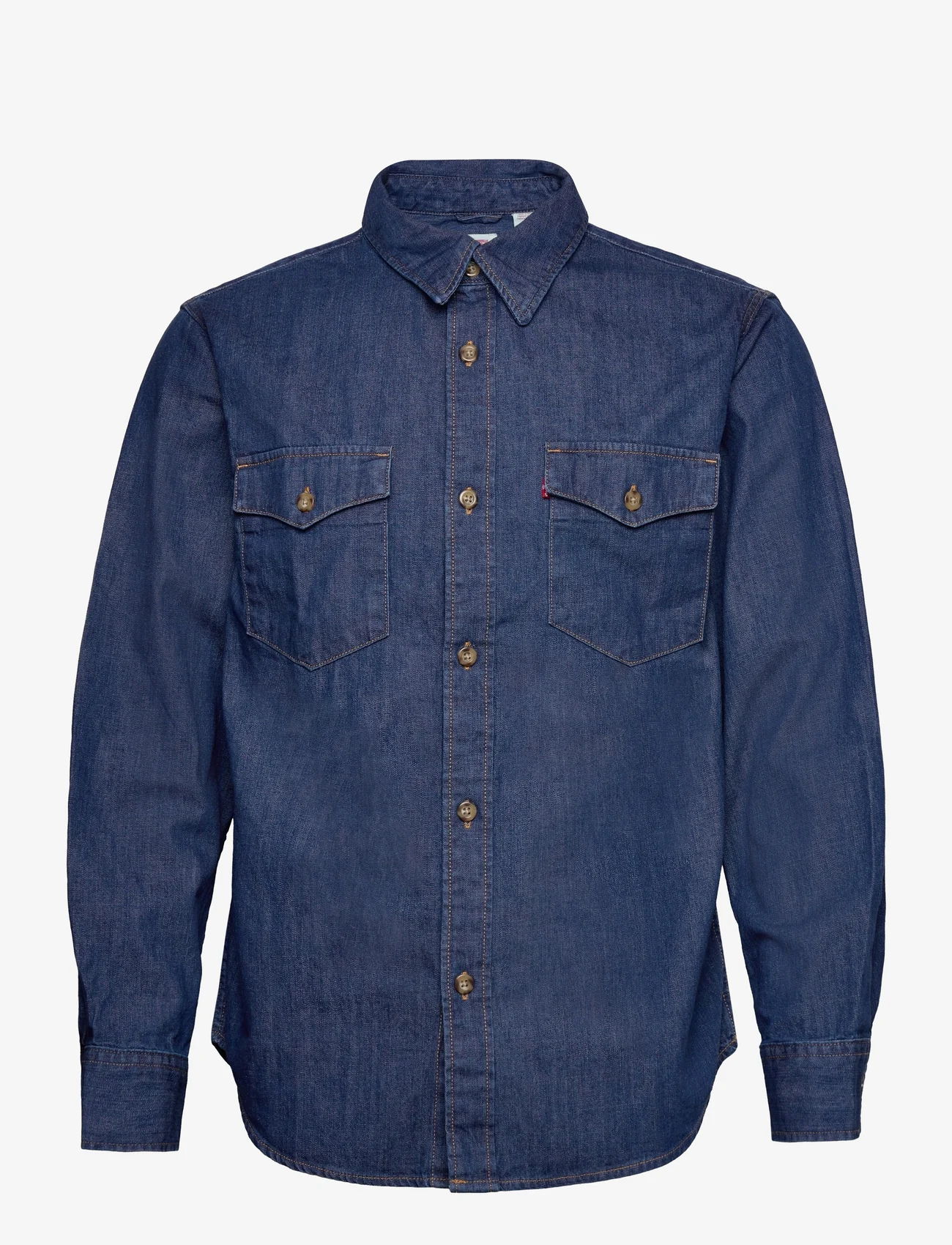 LEVI´S Men - RELAXED FIT WESTERN REVERE REL - jeansskjorter - dark indigo - flat finish - 0